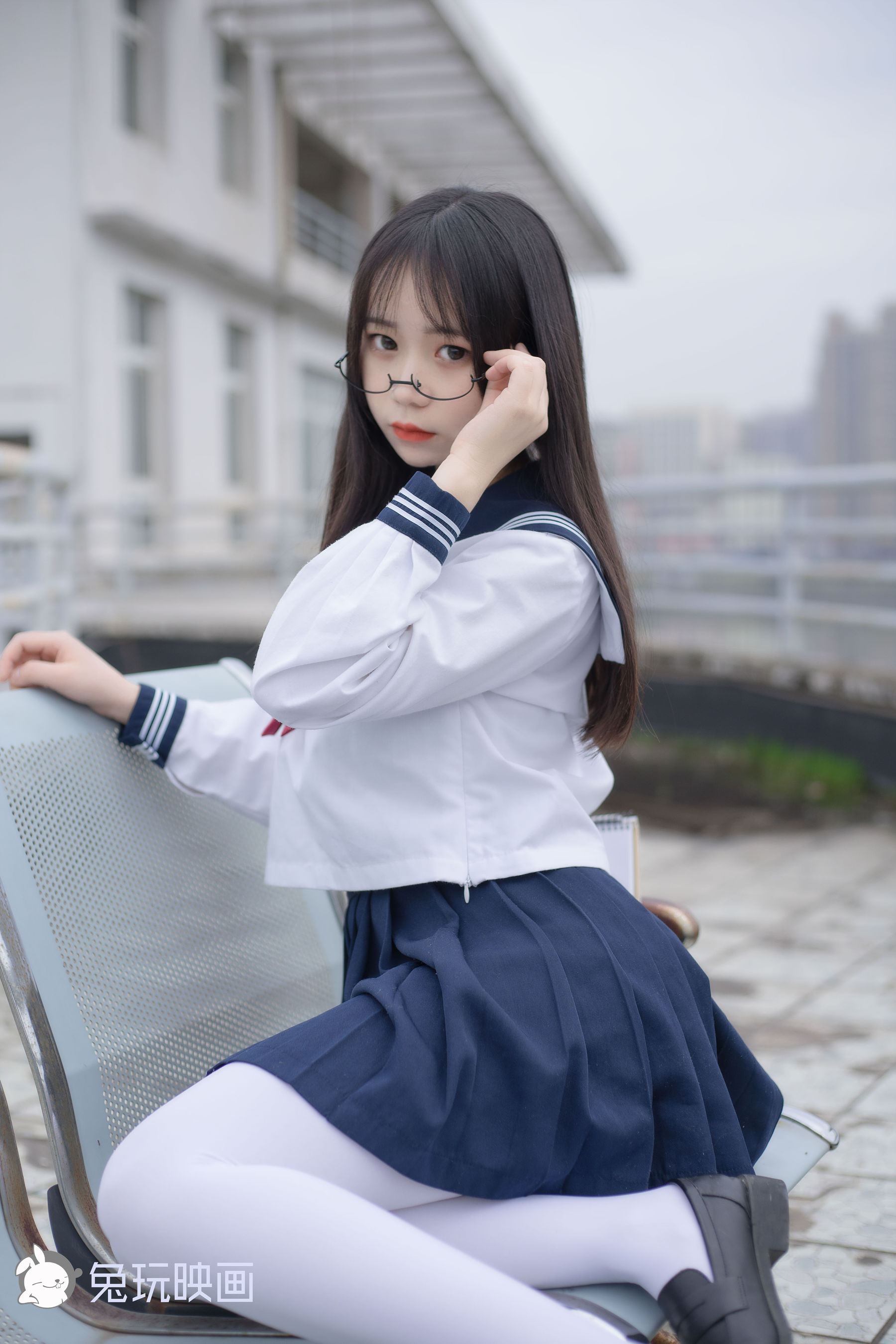 [兔玩映画] - 喵喵的白丝水手服_第1张