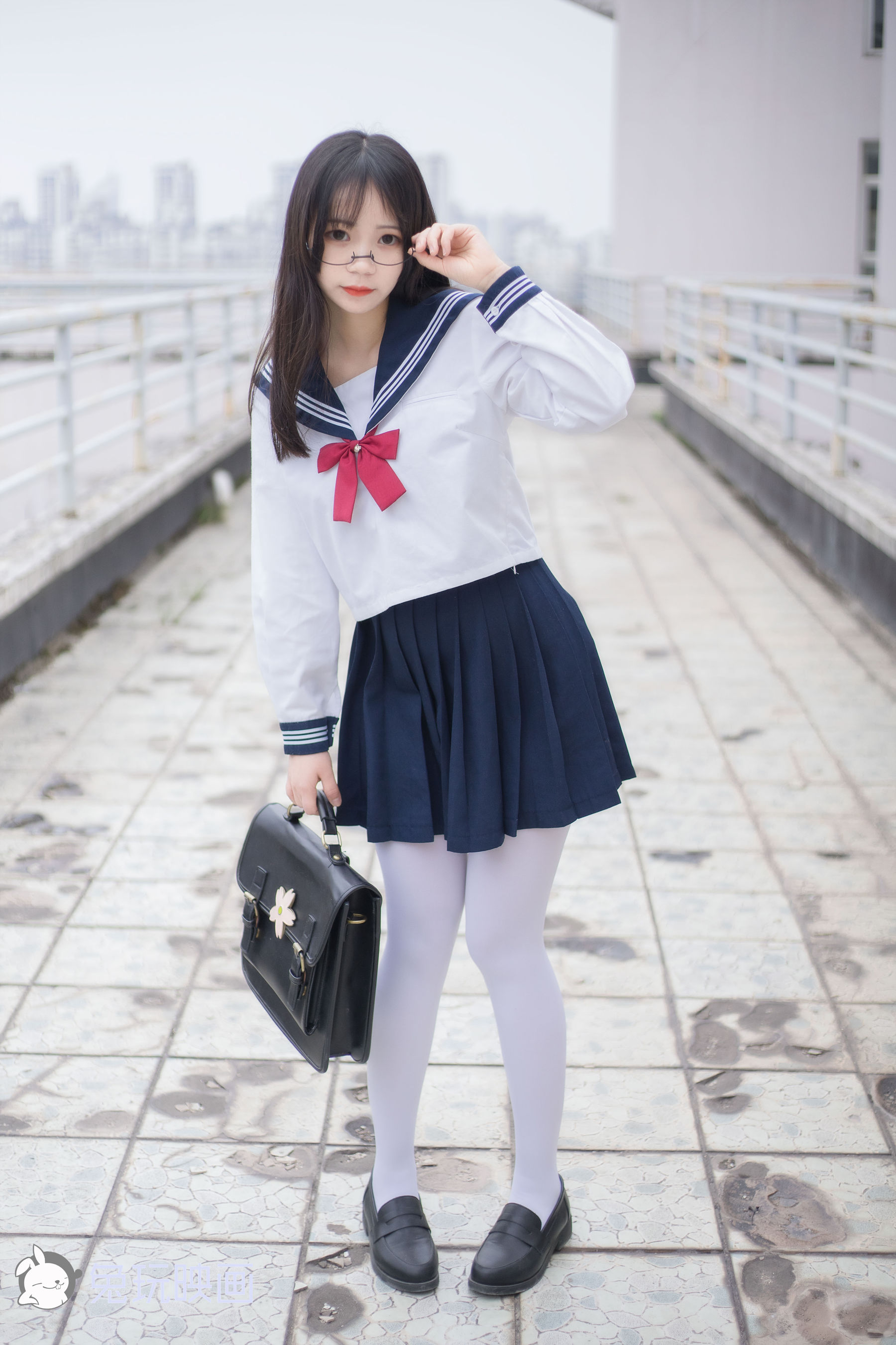 [兔玩映画] - 喵喵的白丝水手服_第5张