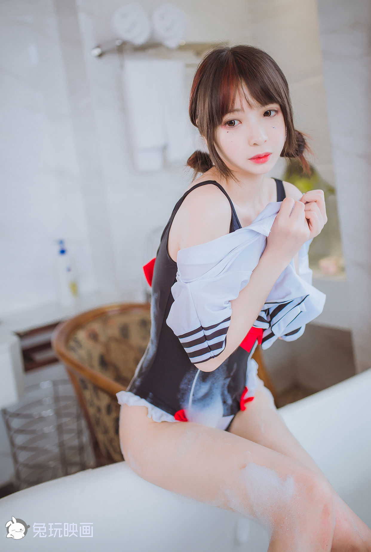 [兔玩映画] - 夏日泳装 Vol.004 萌猫娘_第2张