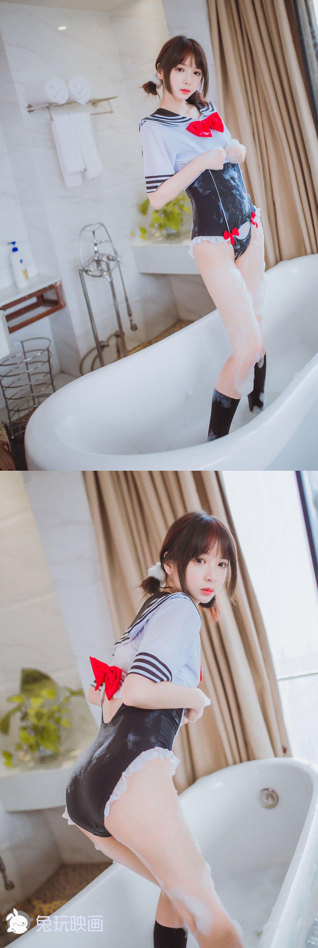 [兔玩映画] - 夏日泳装 Vol.004 萌猫娘_第3张