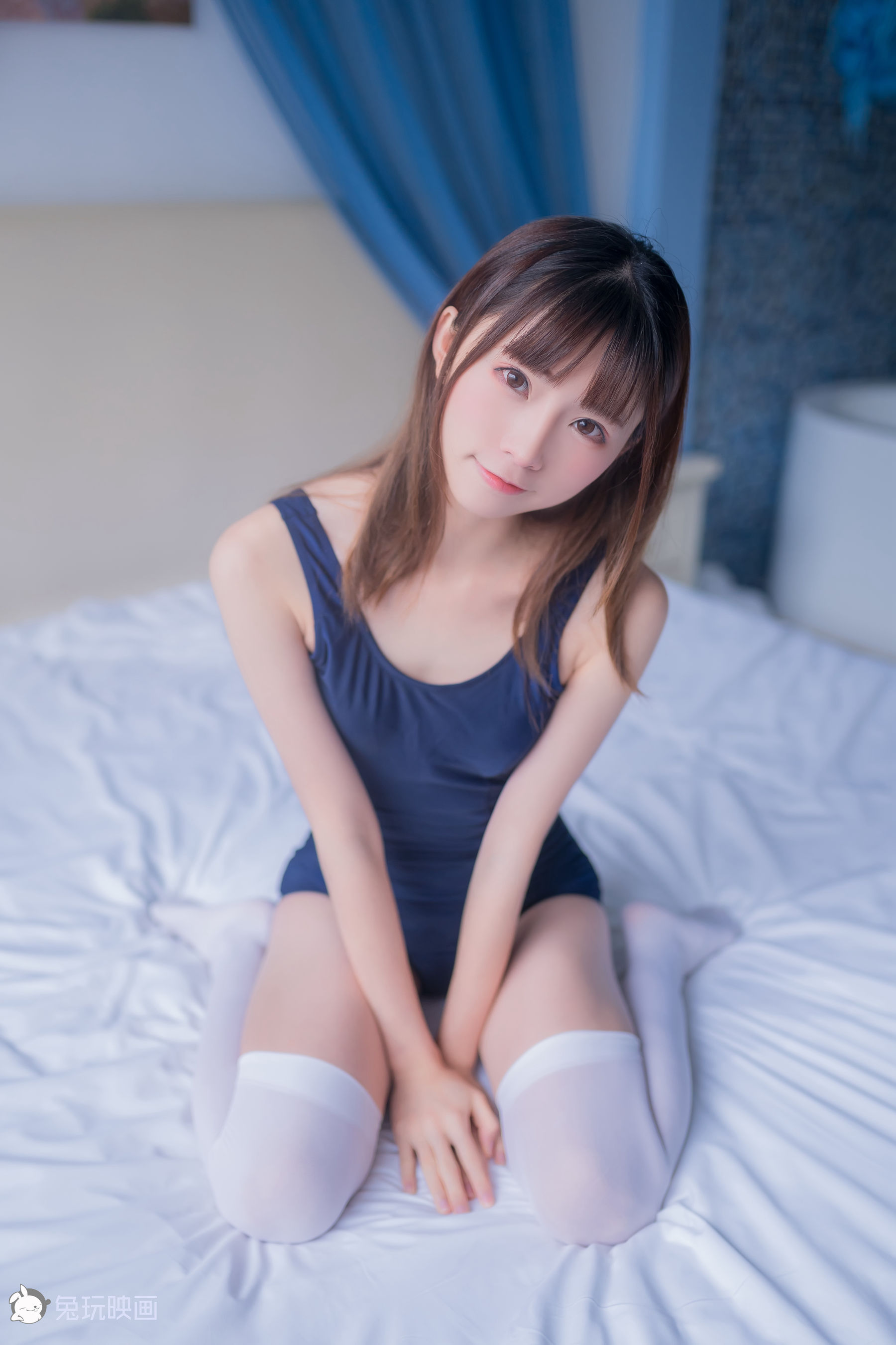 [兔玩映画] - 夏日泳装 Vol.018 浴缸白丝_第1张