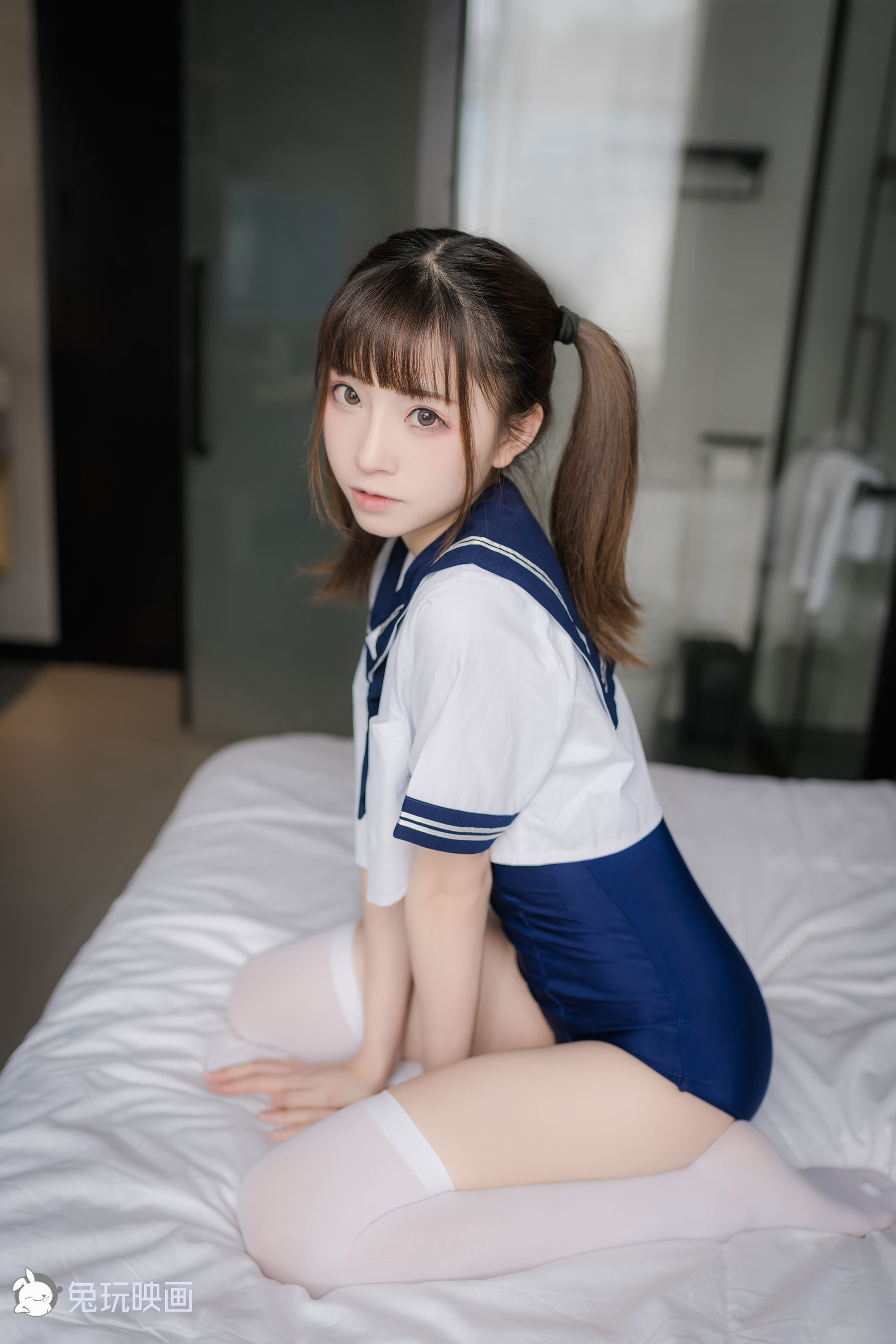 [兔玩映画] - 夏日泳装 Vol.023 泳装JK_第1张