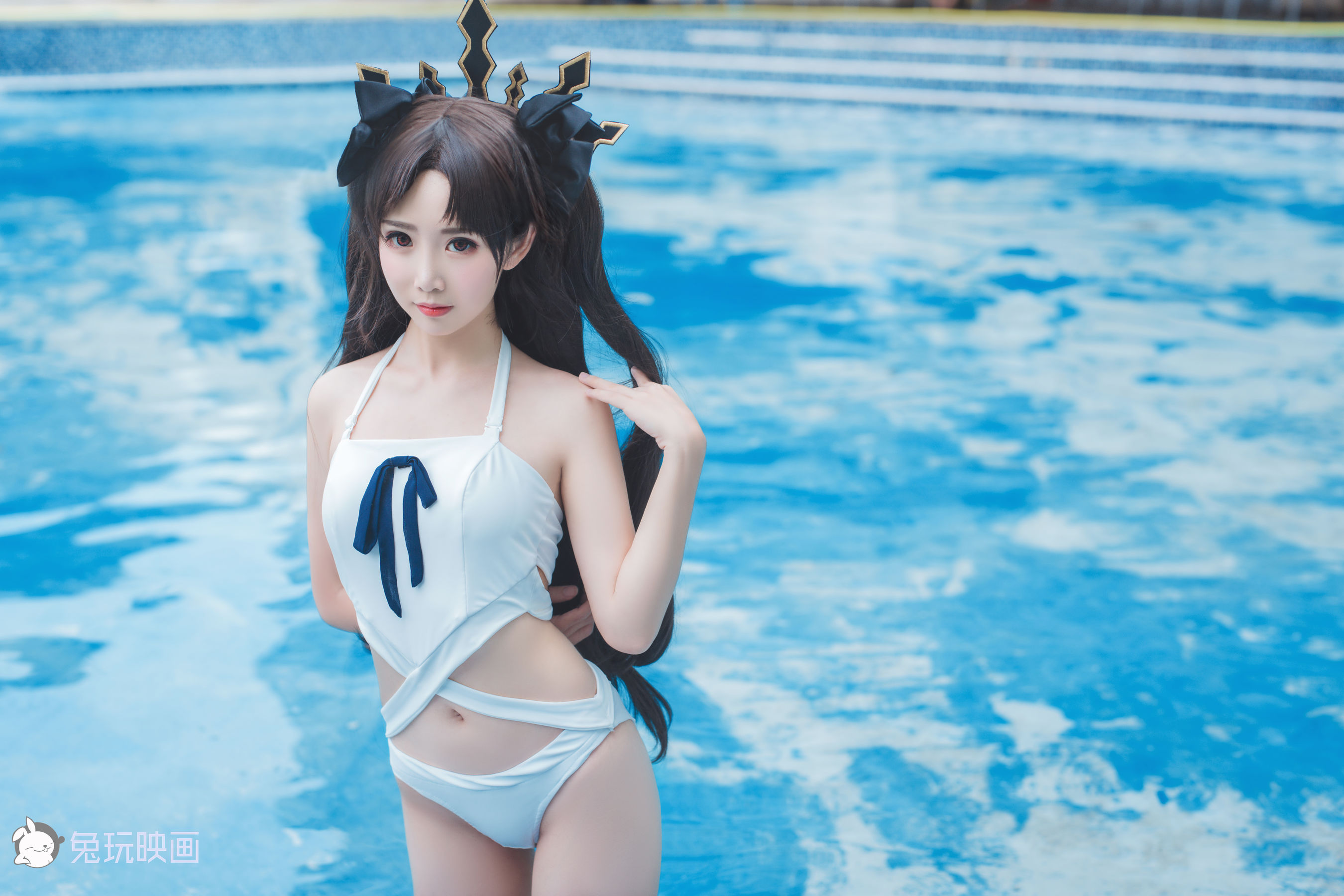 [兔玩映画] - 夏日泳装 Vol.026 凛与贞德_第4张