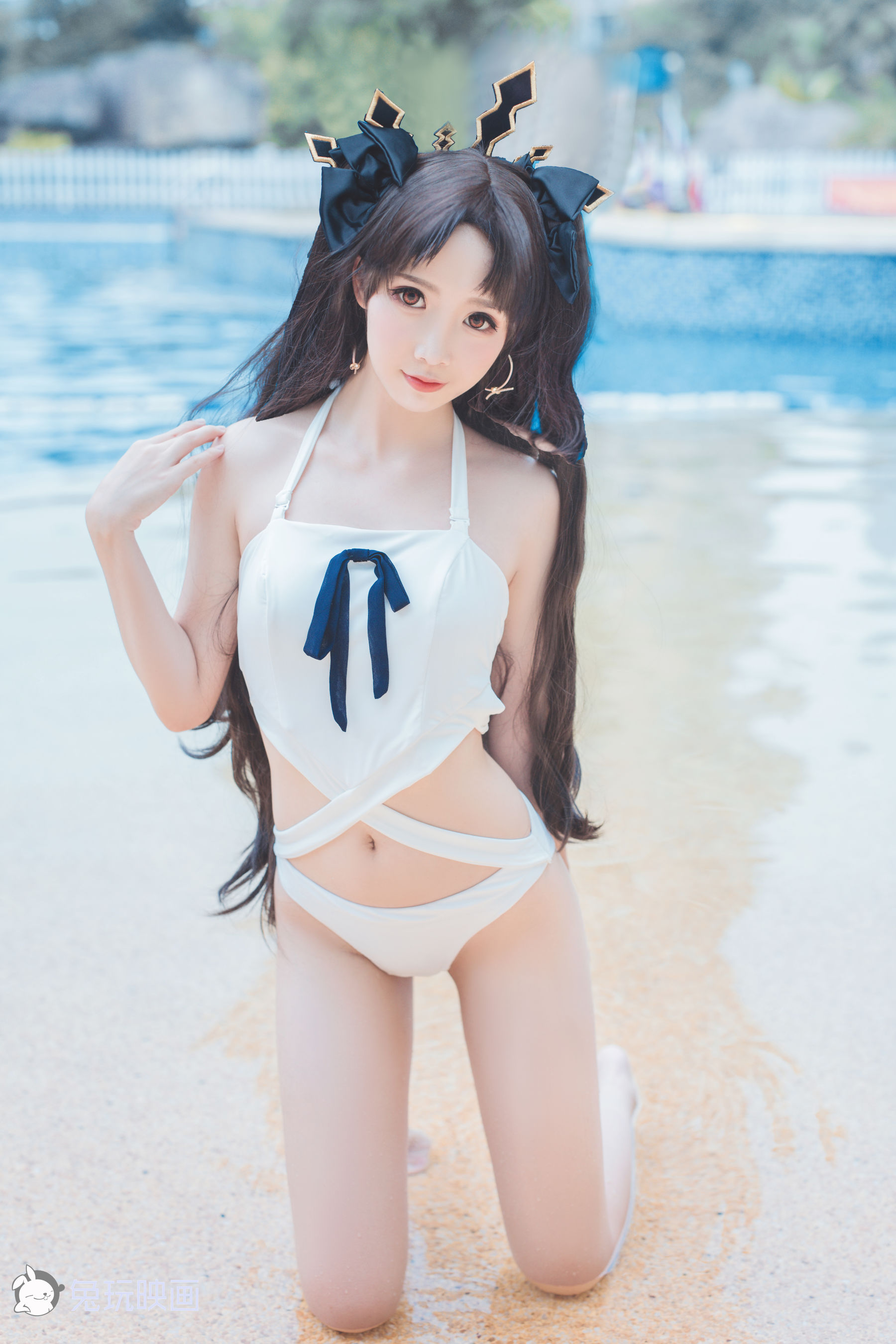 [兔玩映画] - 夏日泳装 Vol.026 凛与贞德_第5张