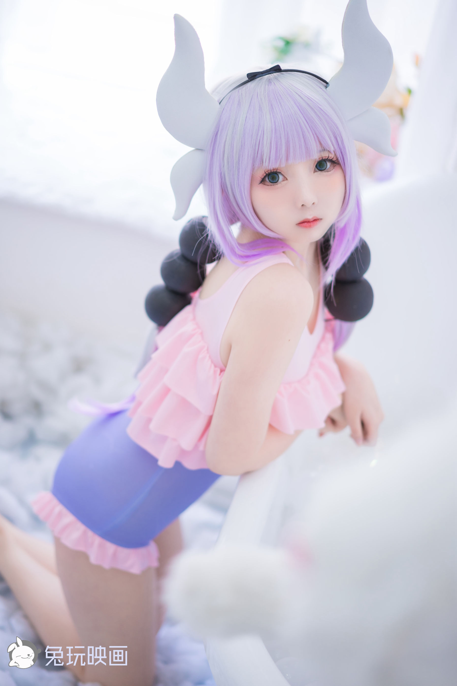 [兔玩映画] - 夏日泳装 Vol.028 康娜酱_第1张