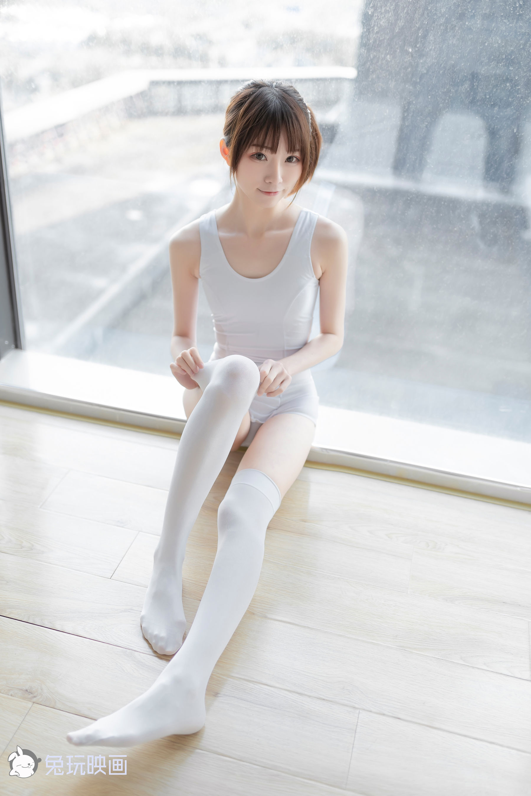 [兔玩映画] - 夏日泳装 Vol.034 单马尾_第4张