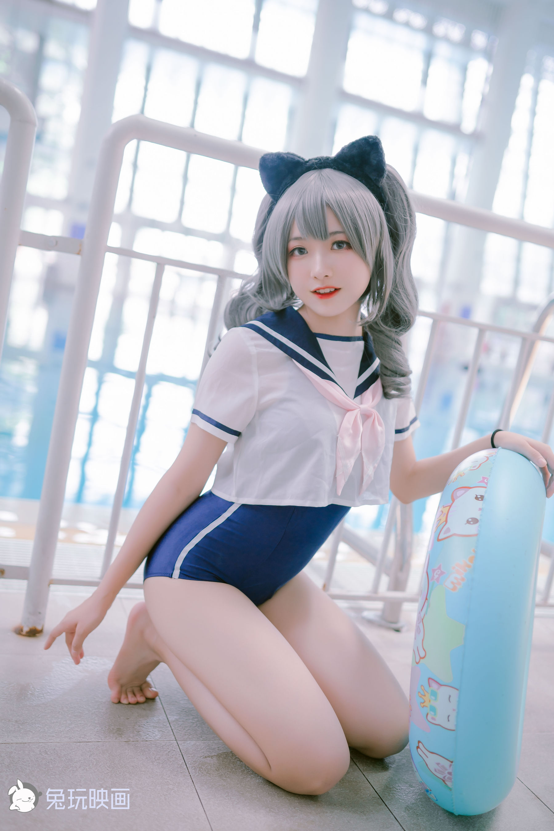 [兔玩映画] - 夏日泳装 Vol.035 兽耳娘_第1张