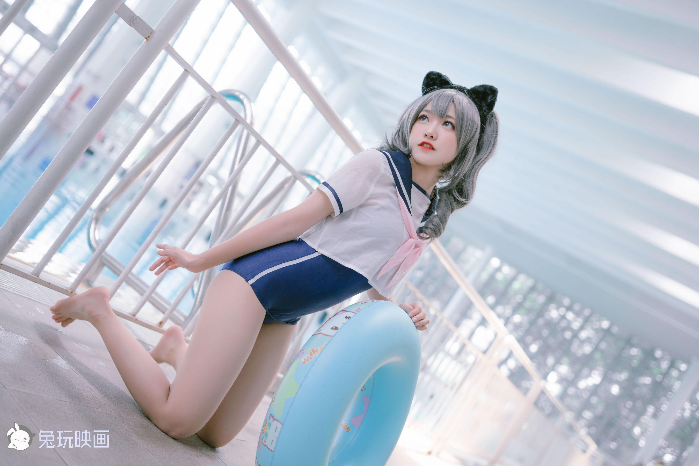 [兔玩映画] - 夏日泳装 Vol.035 兽耳娘_第3张