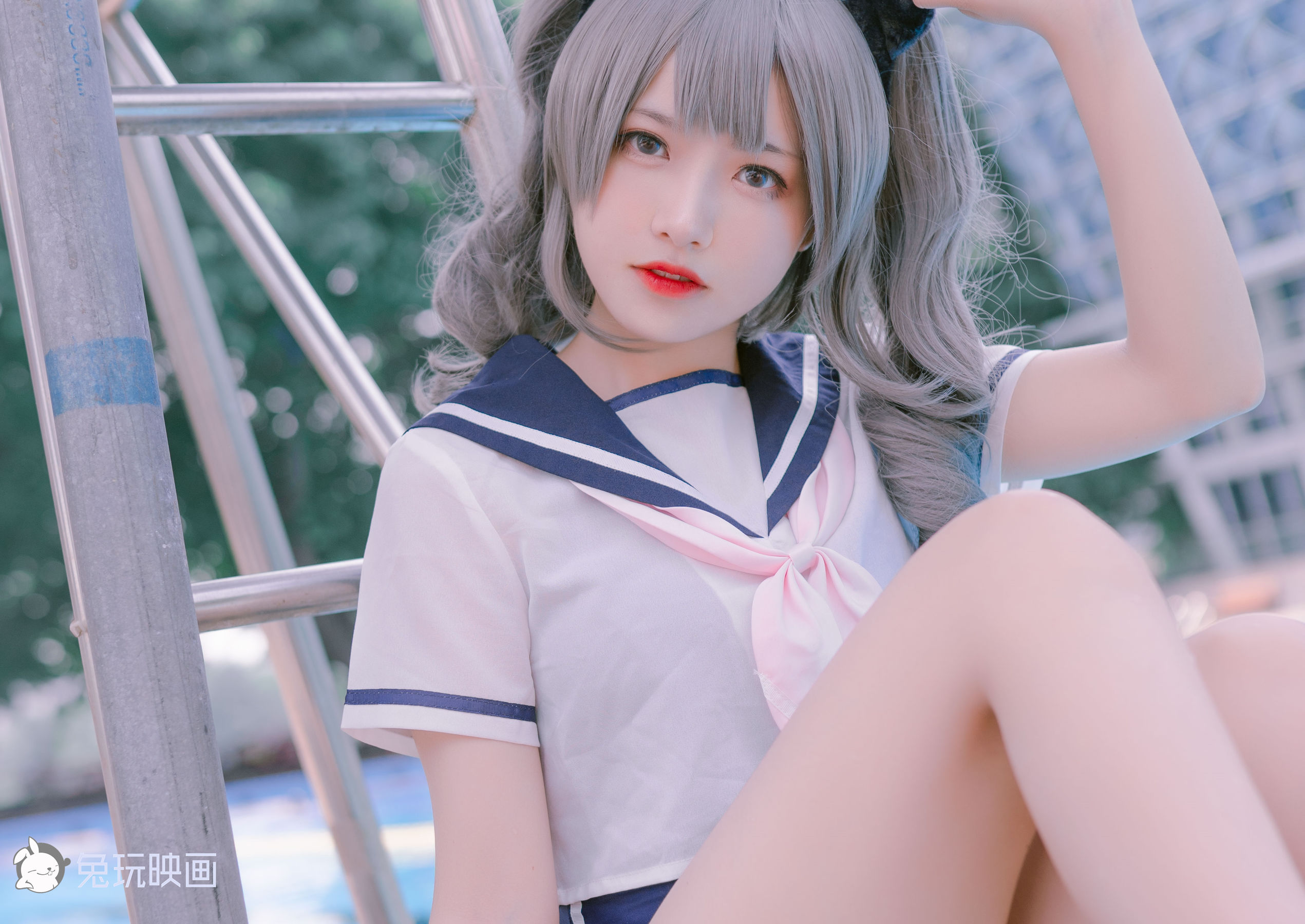 [兔玩映画] - 夏日泳装 Vol.035 兽耳娘_第4张