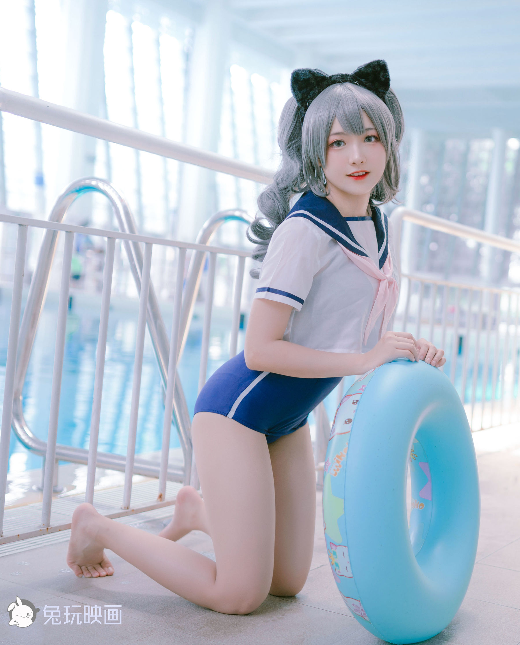 [兔玩映画] - 夏日泳装 Vol.035 兽耳娘_第5张