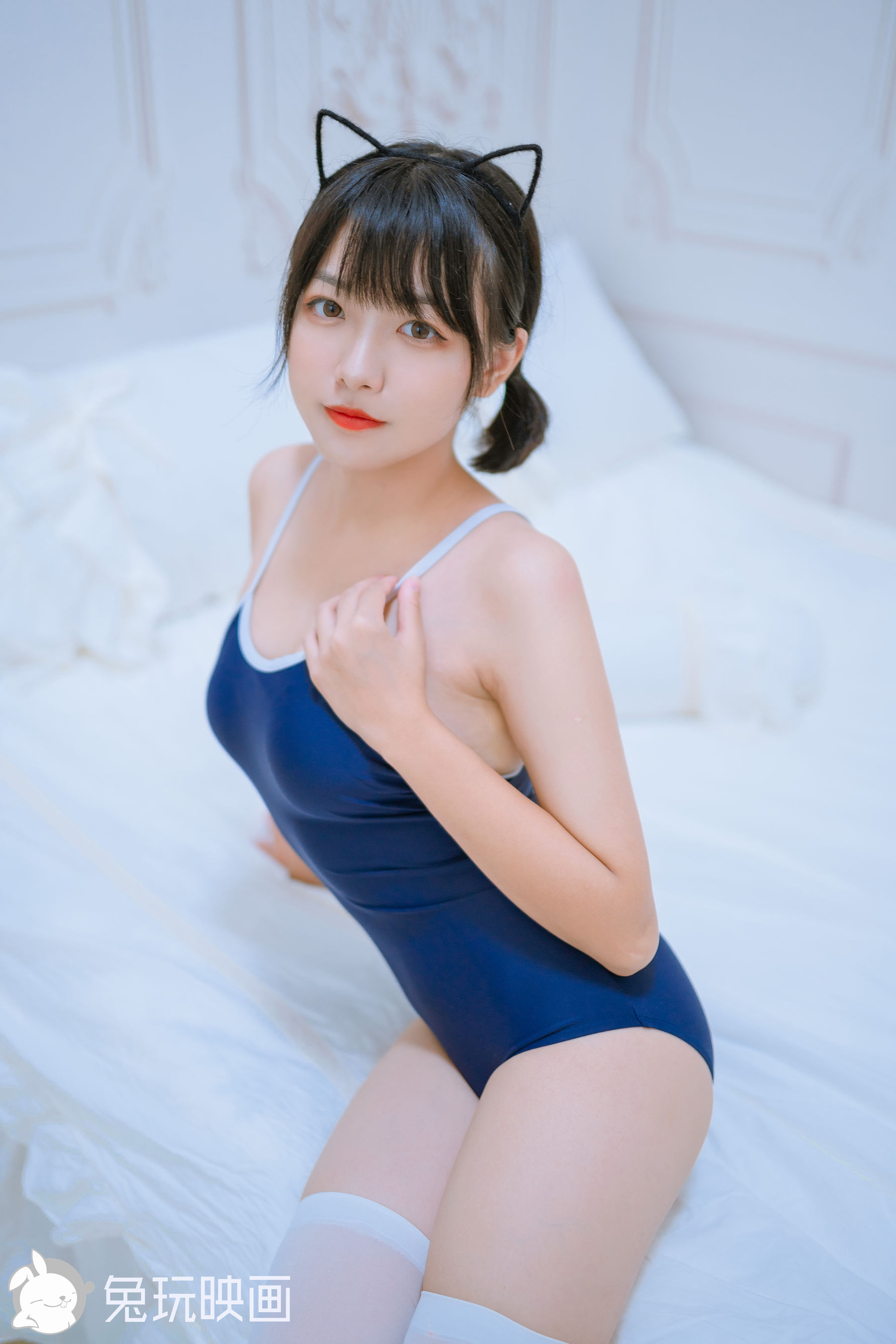 [兔玩映画] - 夏日泳装 Vol.047 猫耳朵_第1张