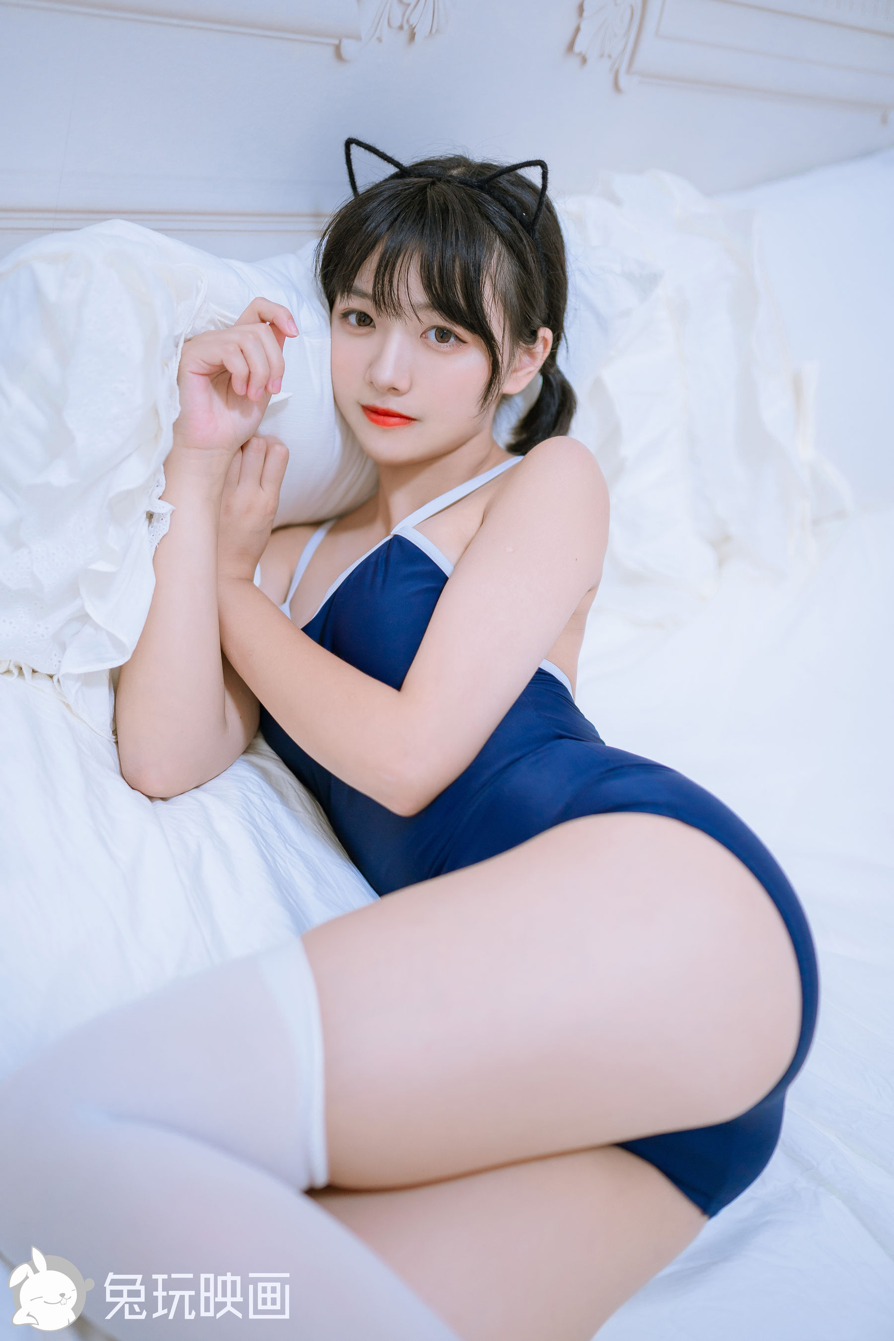 [兔玩映画] - 夏日泳装 Vol.047 猫耳朵_第2张