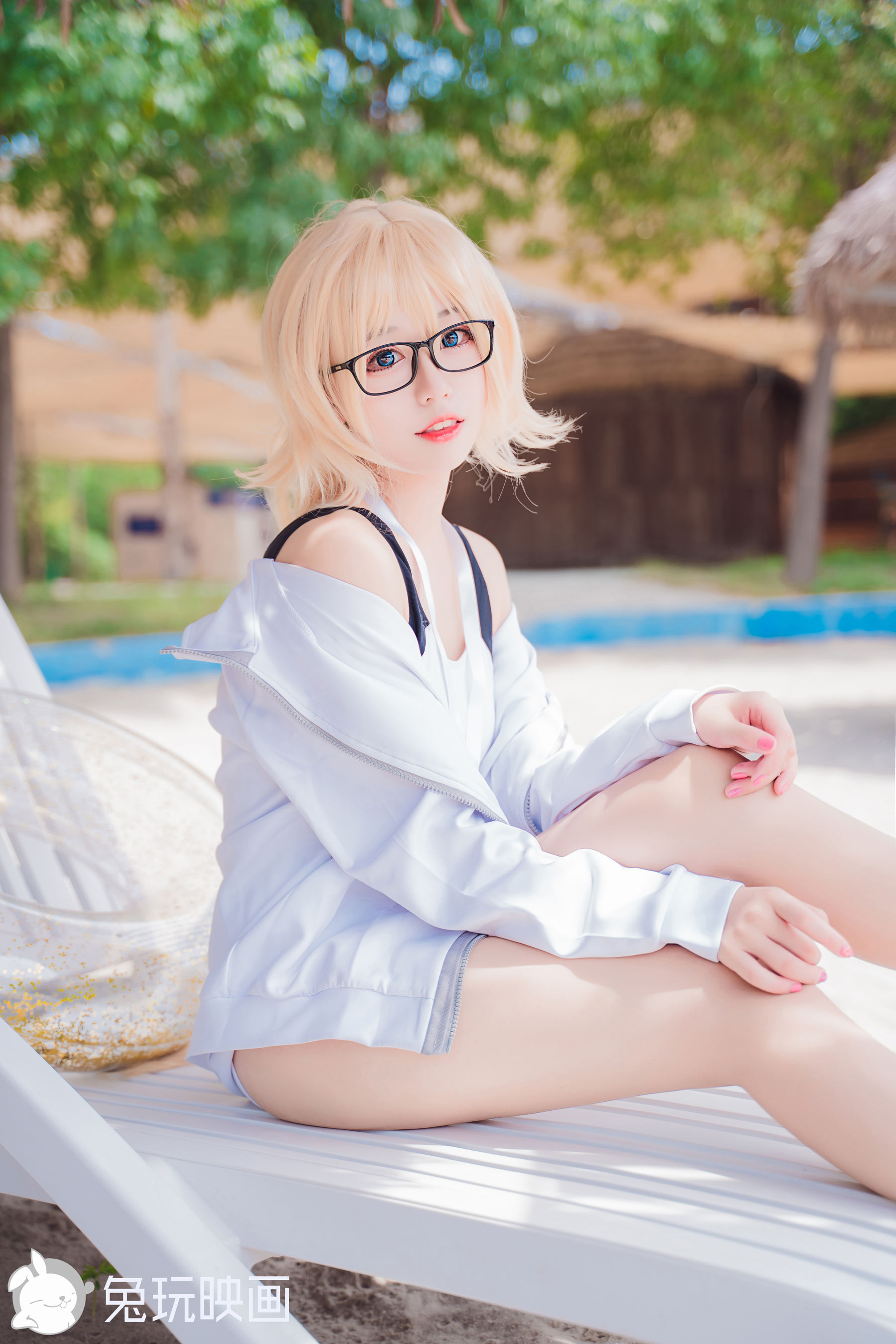 [兔玩映画] - 夏日泳装 Vol.049 白贞德_第4张