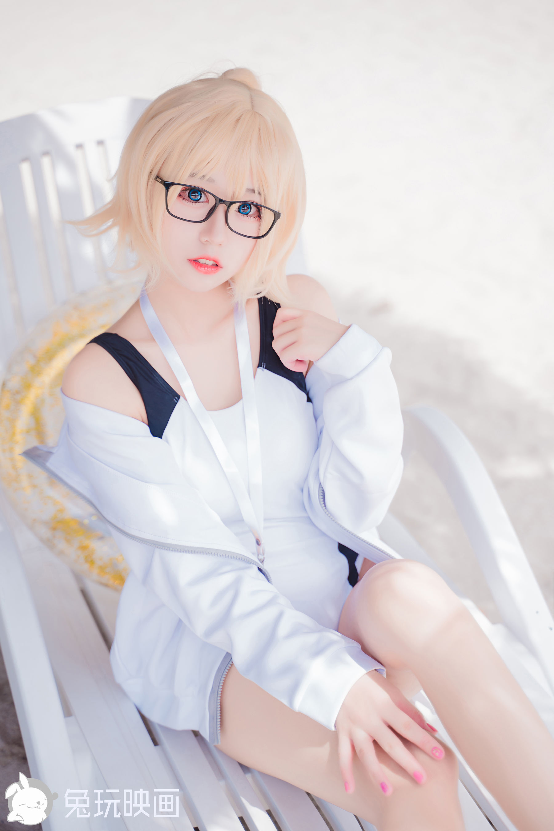 [兔玩映画] - 夏日泳装 Vol.049 白贞德_第5张