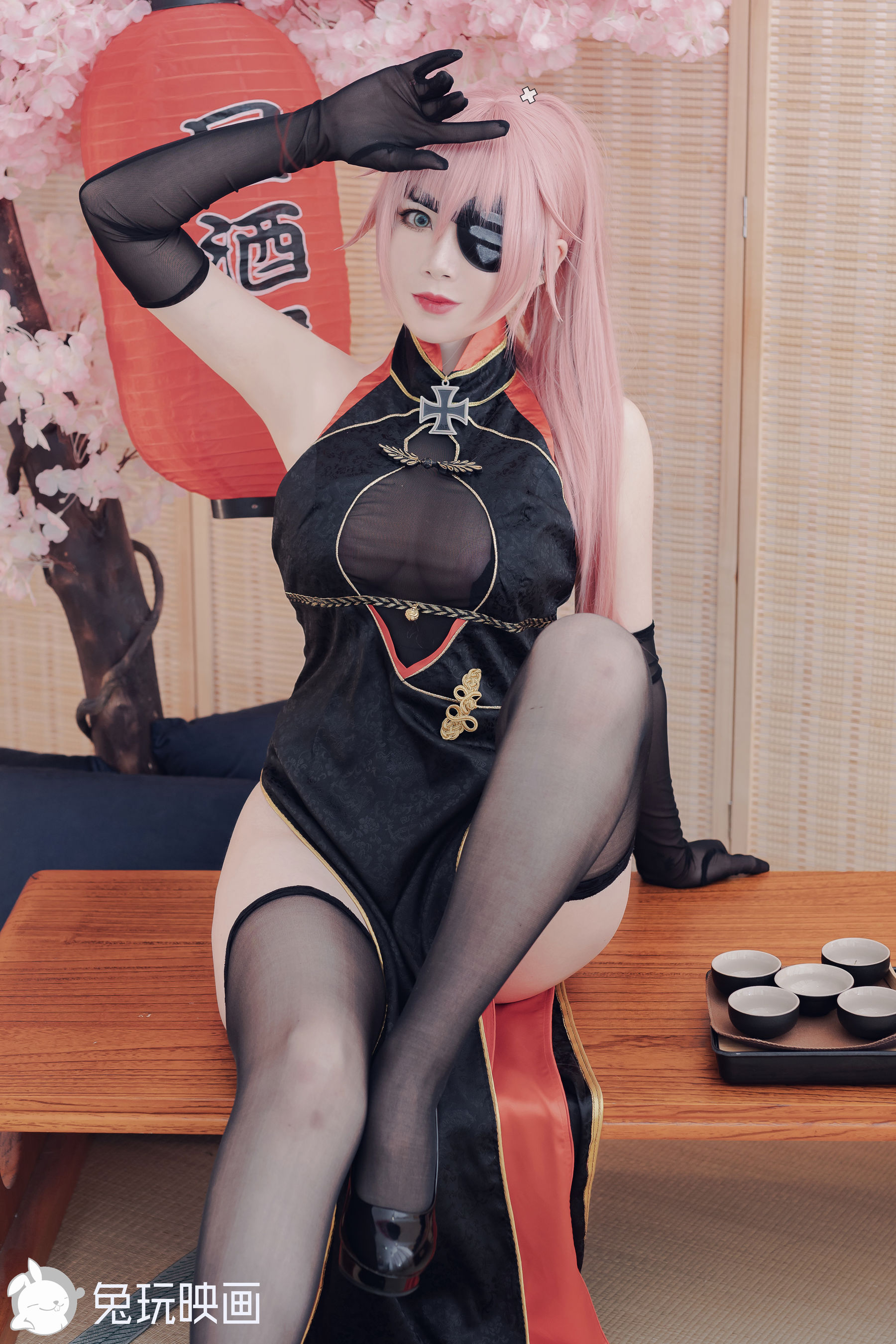 [兔玩映画] - 大凤和沙恩旗袍_第4张