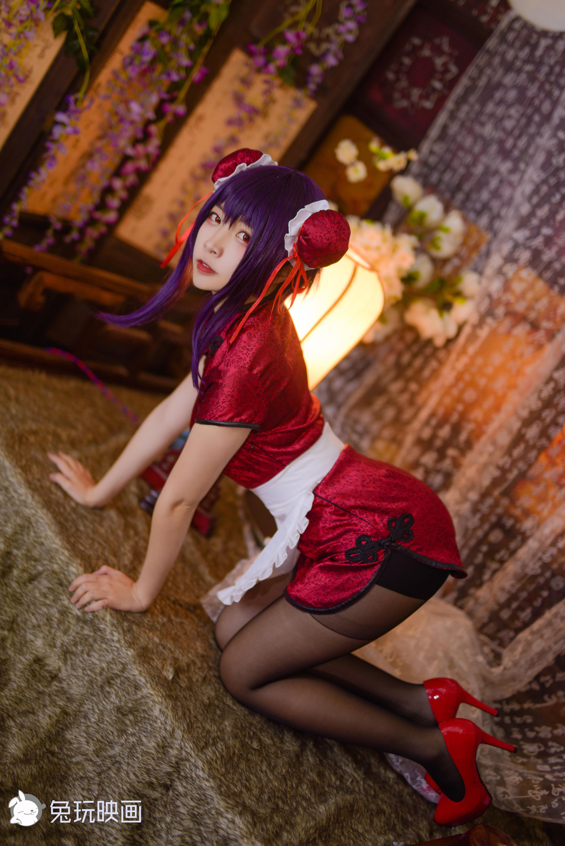 [兔玩映画] - 学姐旗袍_第2张