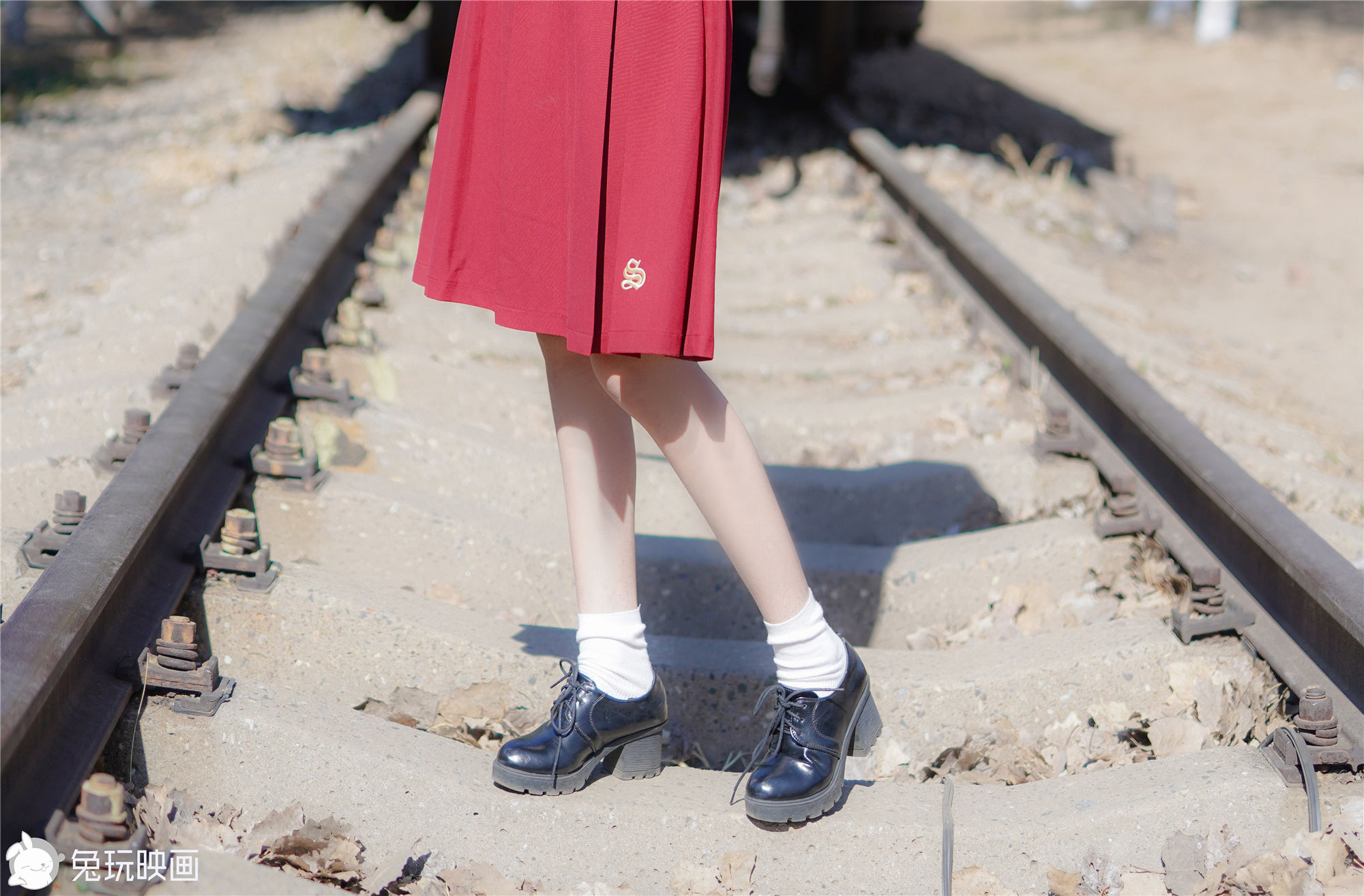 [兔玩映画] - 小腿超细的JK小姐姐！_第4张