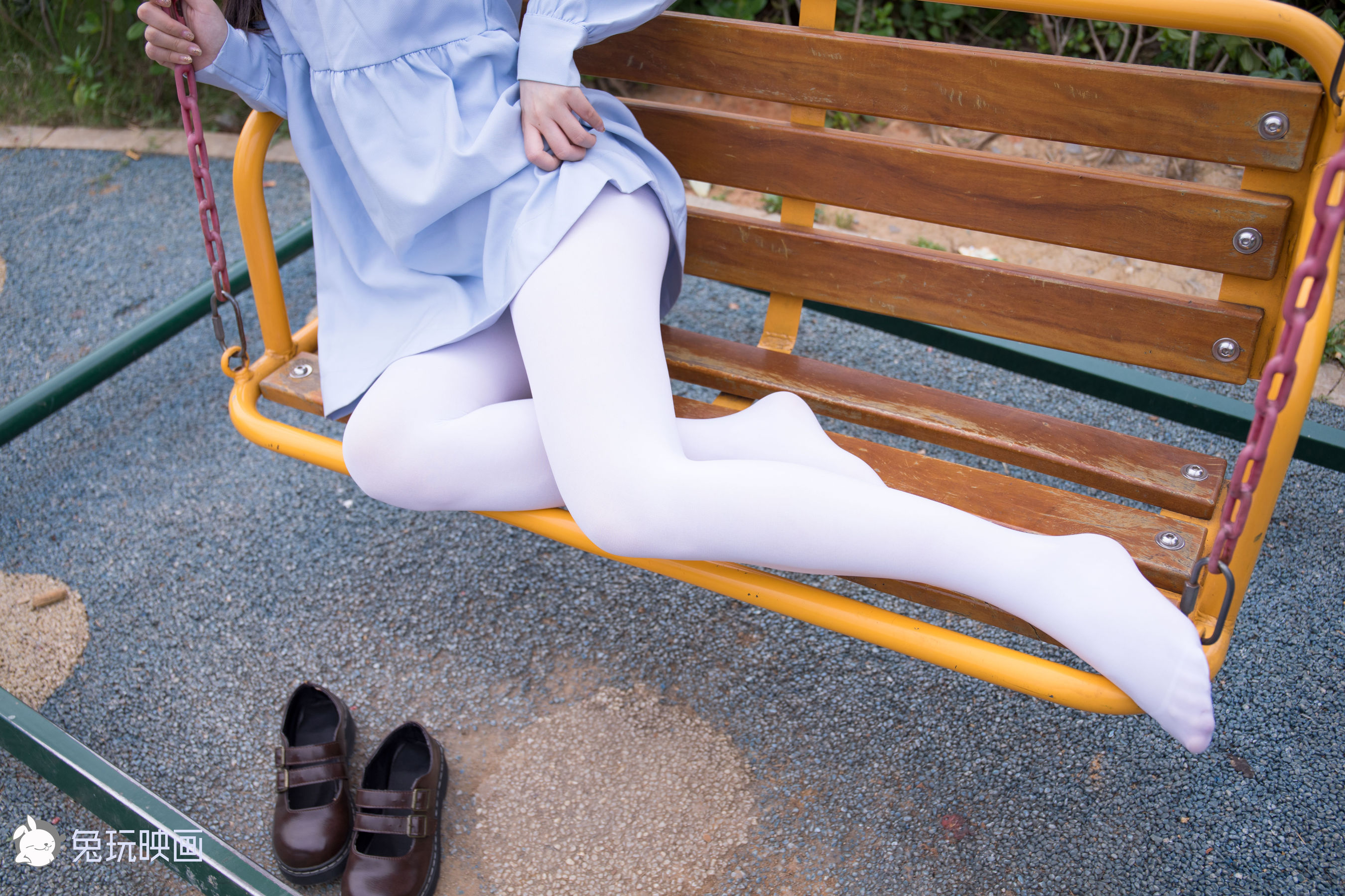 [兔玩映画] - 幼稚园白丝_第3张