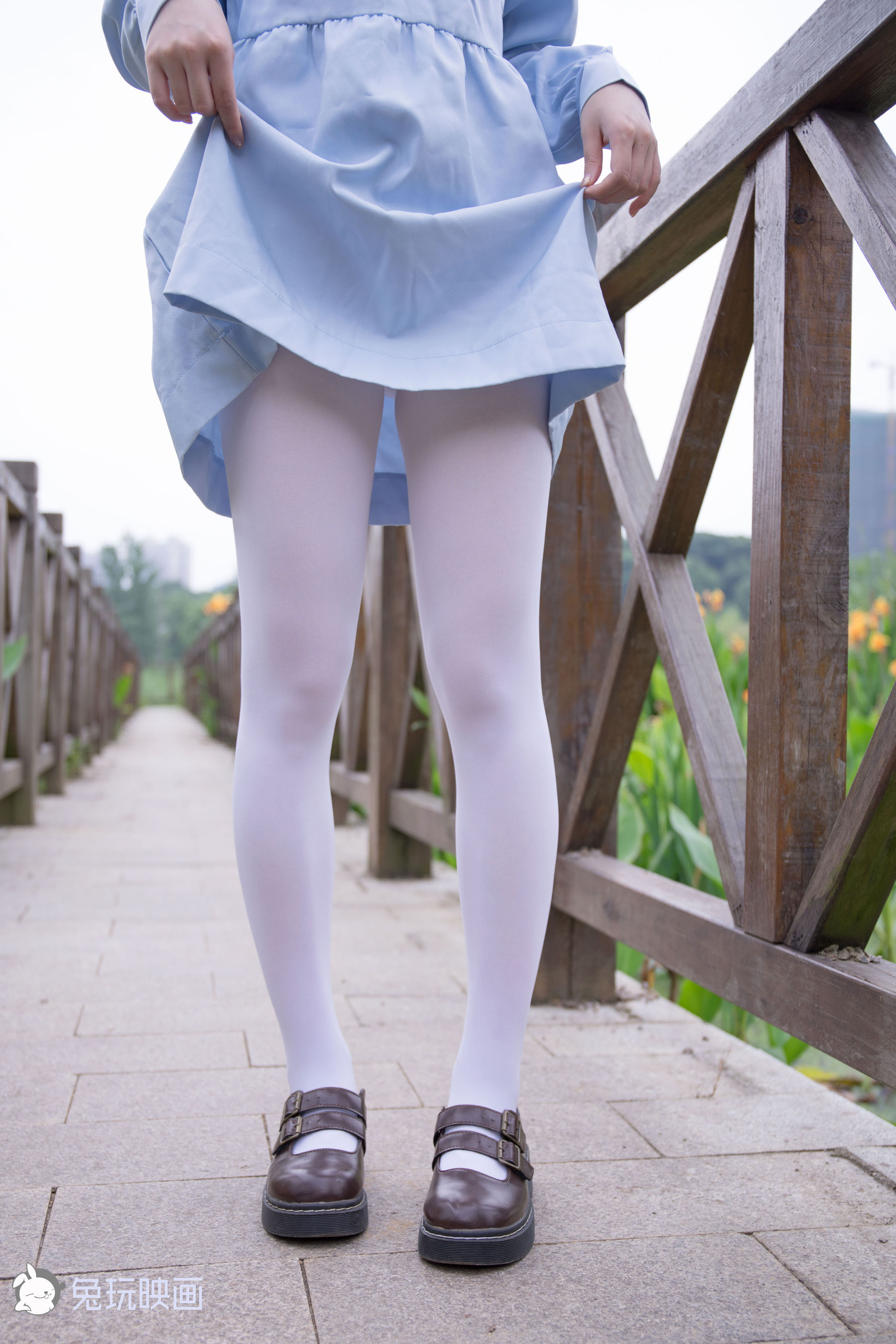 [兔玩映画] - 幼稚园白丝_第4张