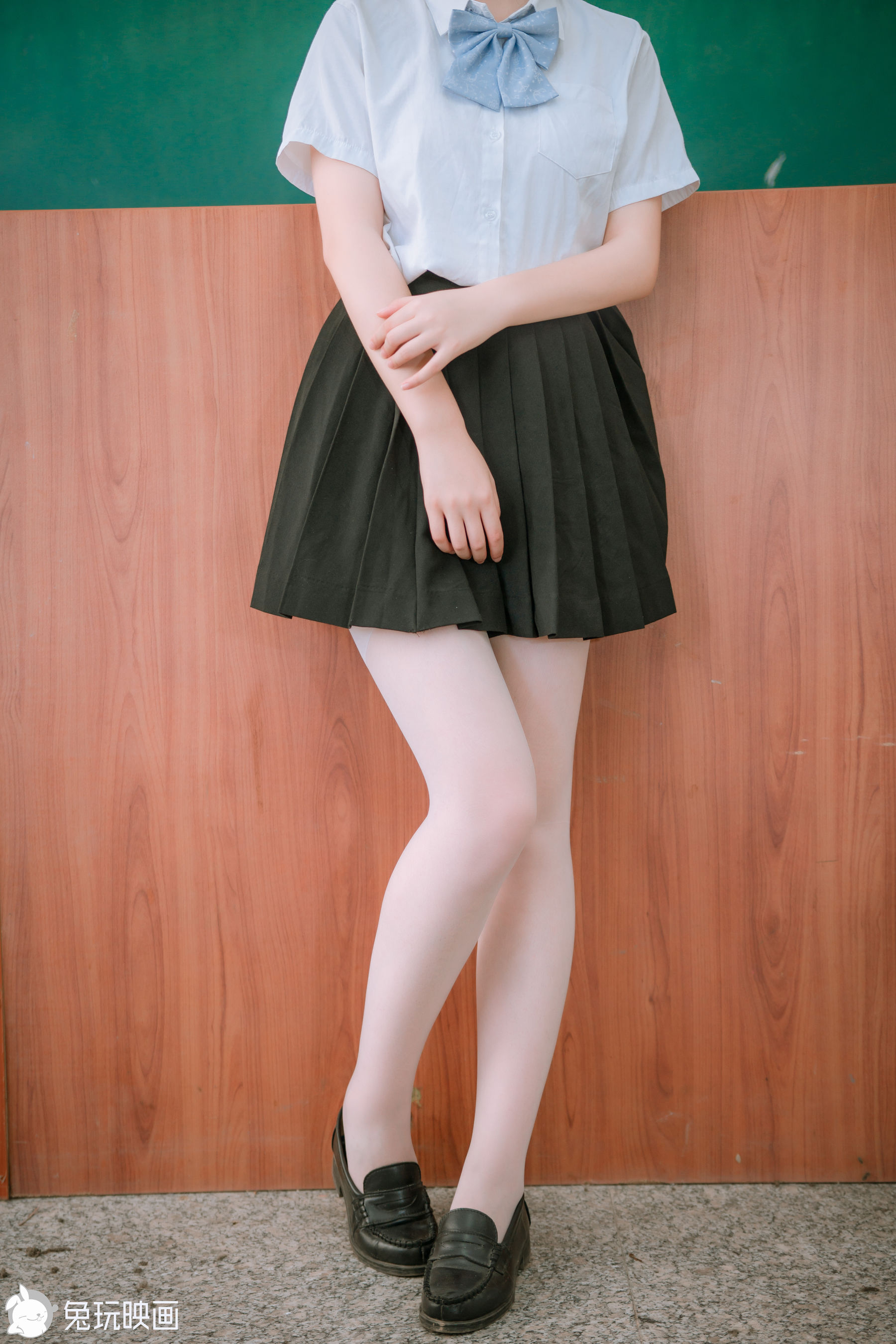 [兔玩映画] - 教室里的JK白丝_第1张
