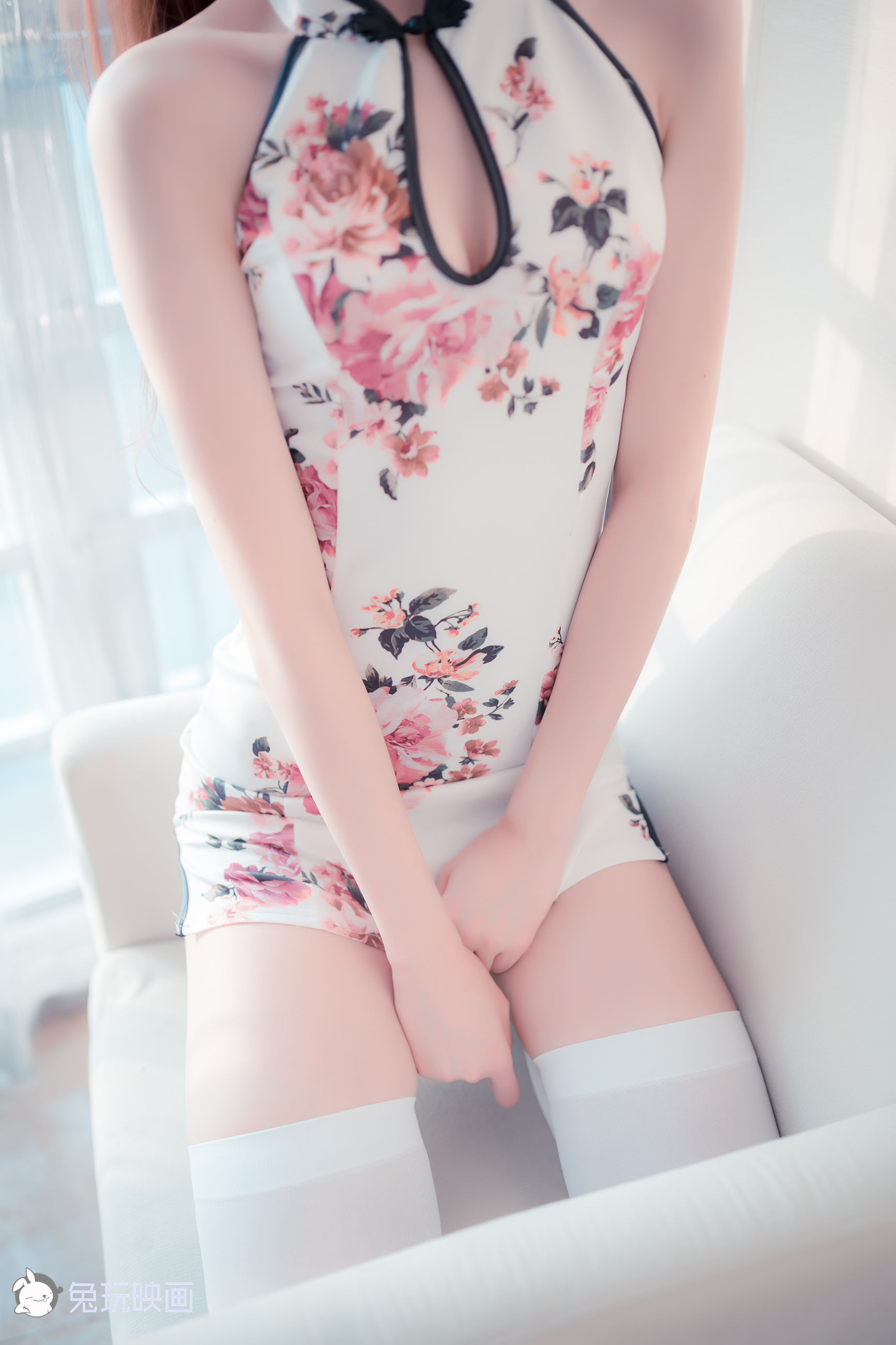 [兔玩映画] - 旗袍白丝袜_第2张