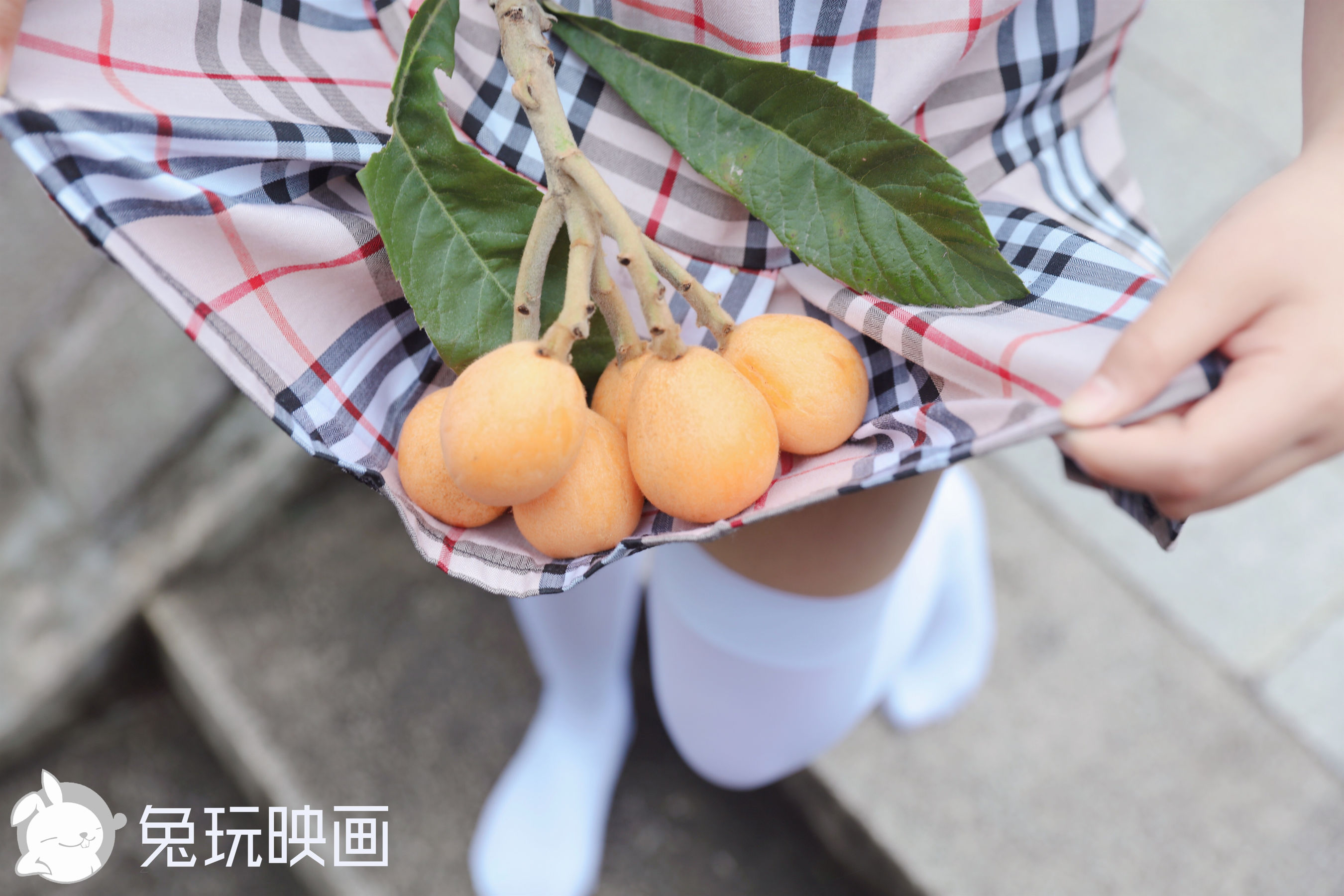 [兔玩映画] - 枇杷和白丝_第5张