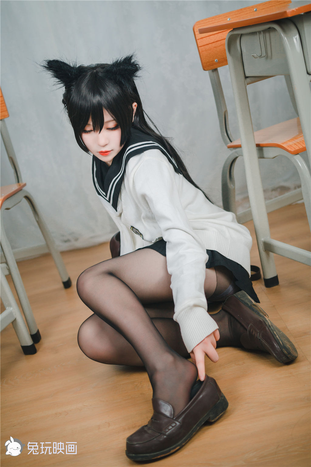 [兔玩映画] - 校服爱宕_第1张