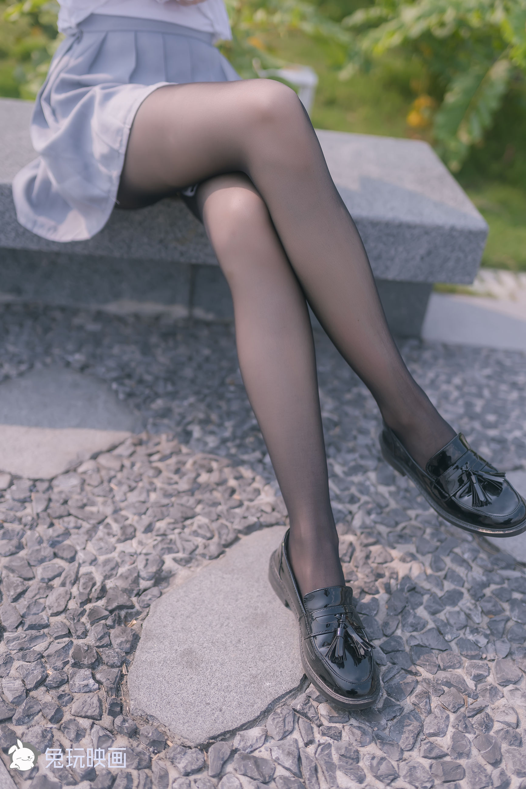 [兔玩映画] - 河边的黑丝_第5张