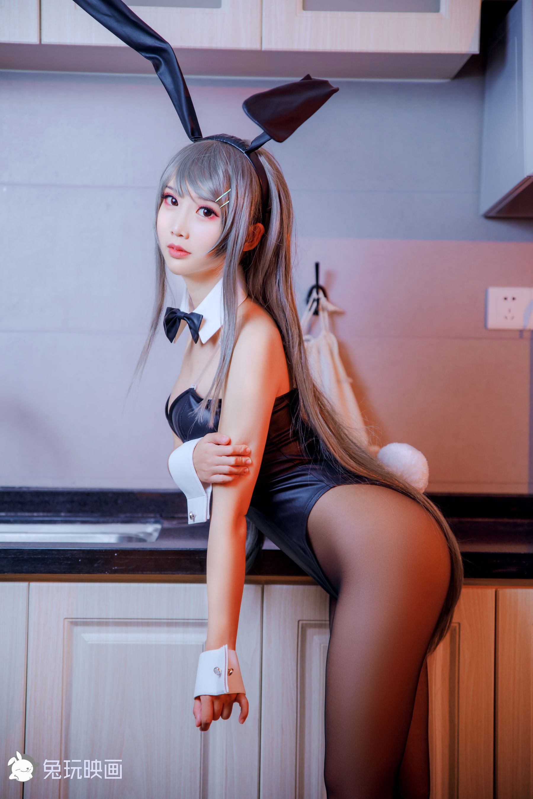 [兔玩映画] - 爱宕和兔女郎学姐_第4张
