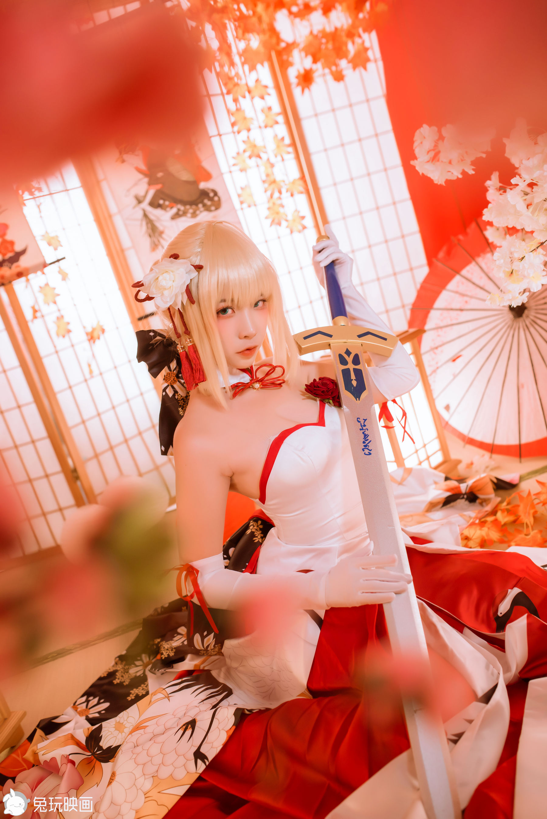 [兔玩映画] - 爱宕旗袍和saber_第1张