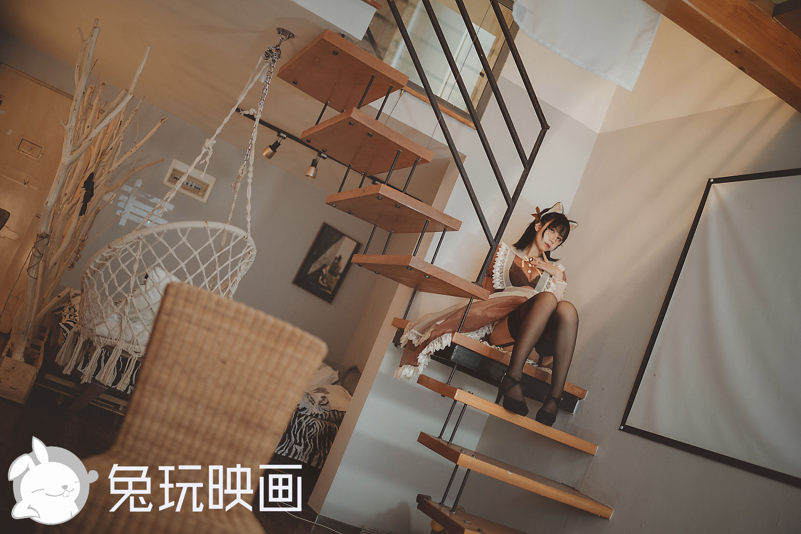 [兔玩映画] - 猫耳透明女仆_第4张