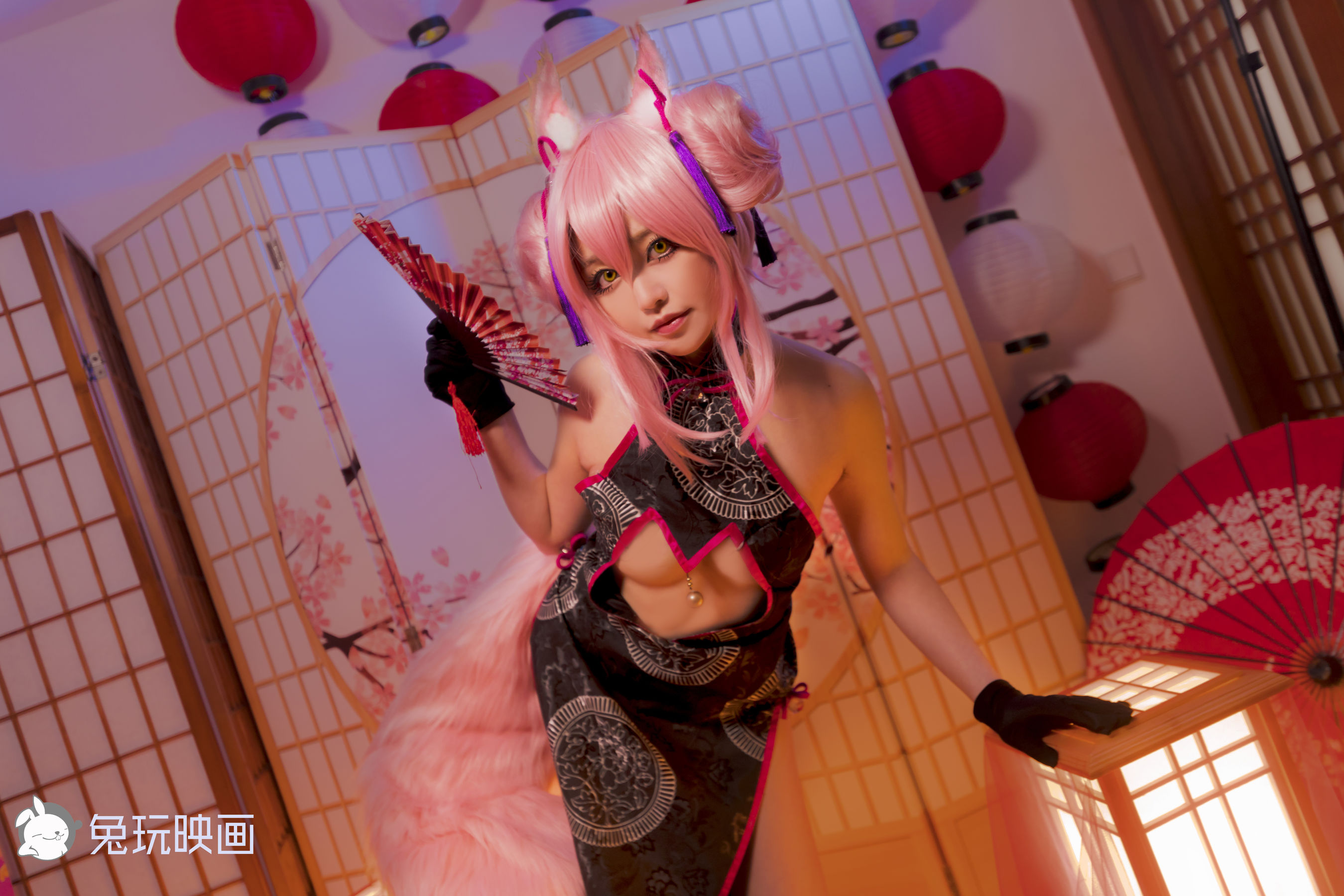 [兔玩映画] - 玉藻前旗袍_第4张