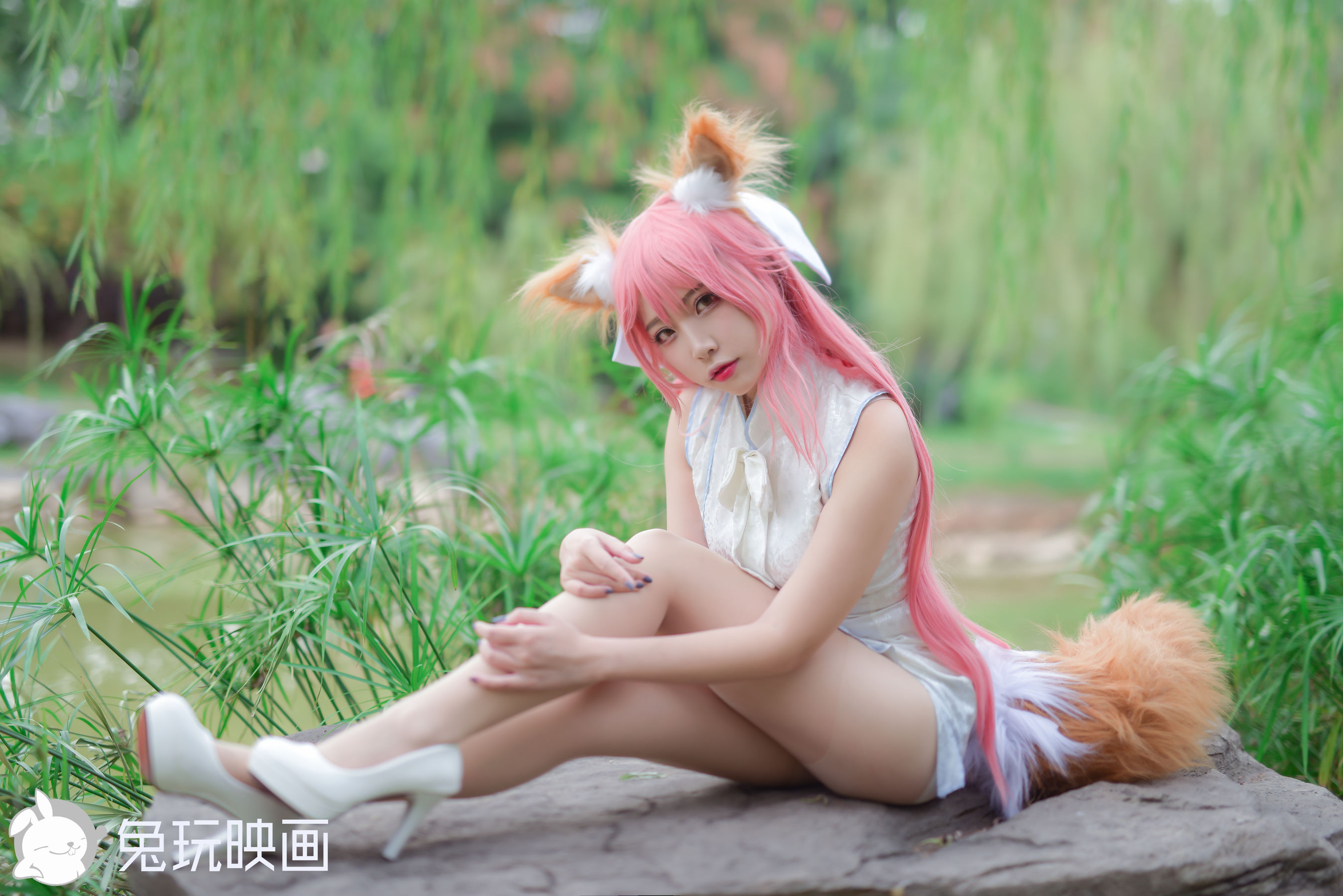 [兔玩映画] - 玉藻前白旗袍_第3张