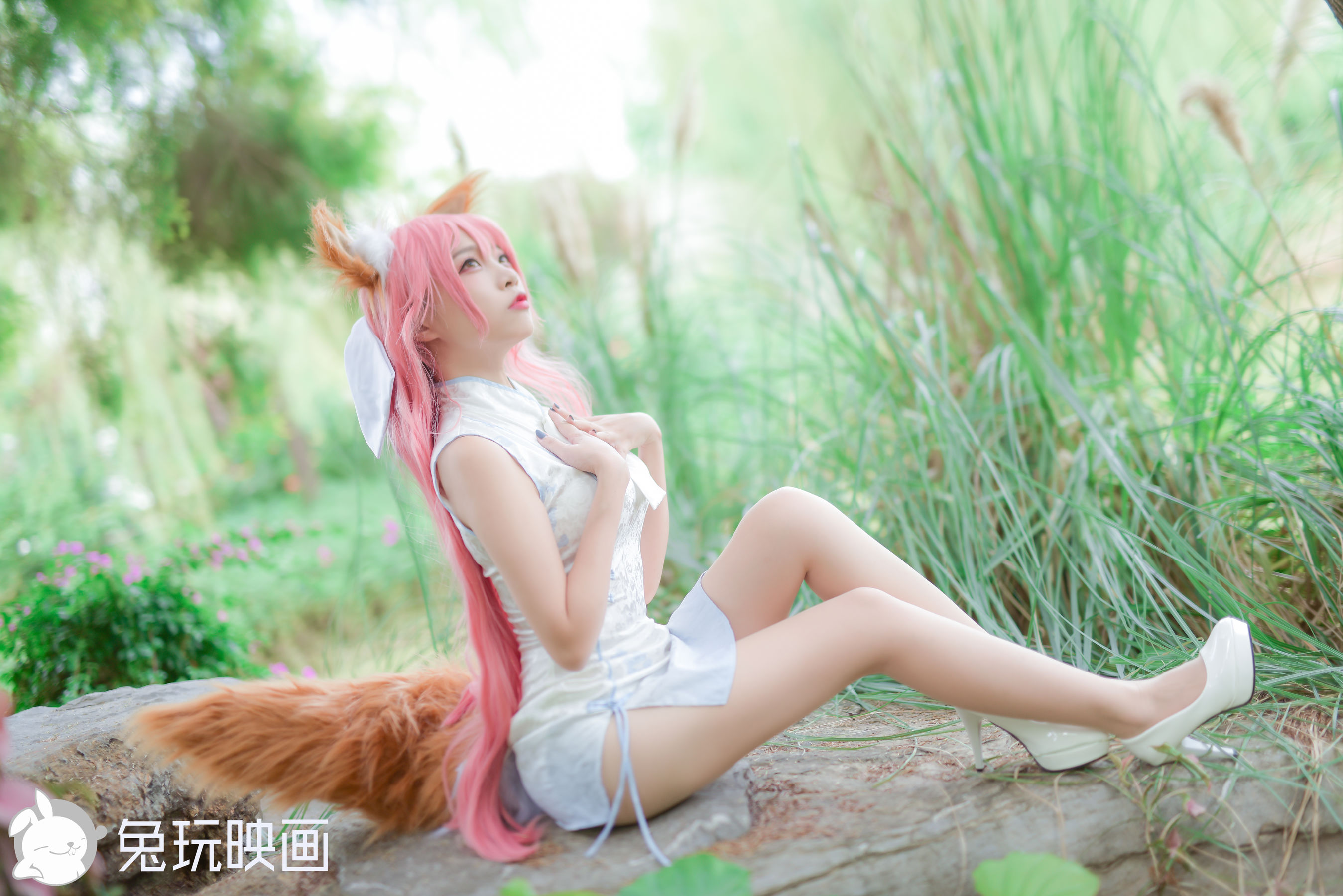 [兔玩映画] - 玉藻前白旗袍_第5张