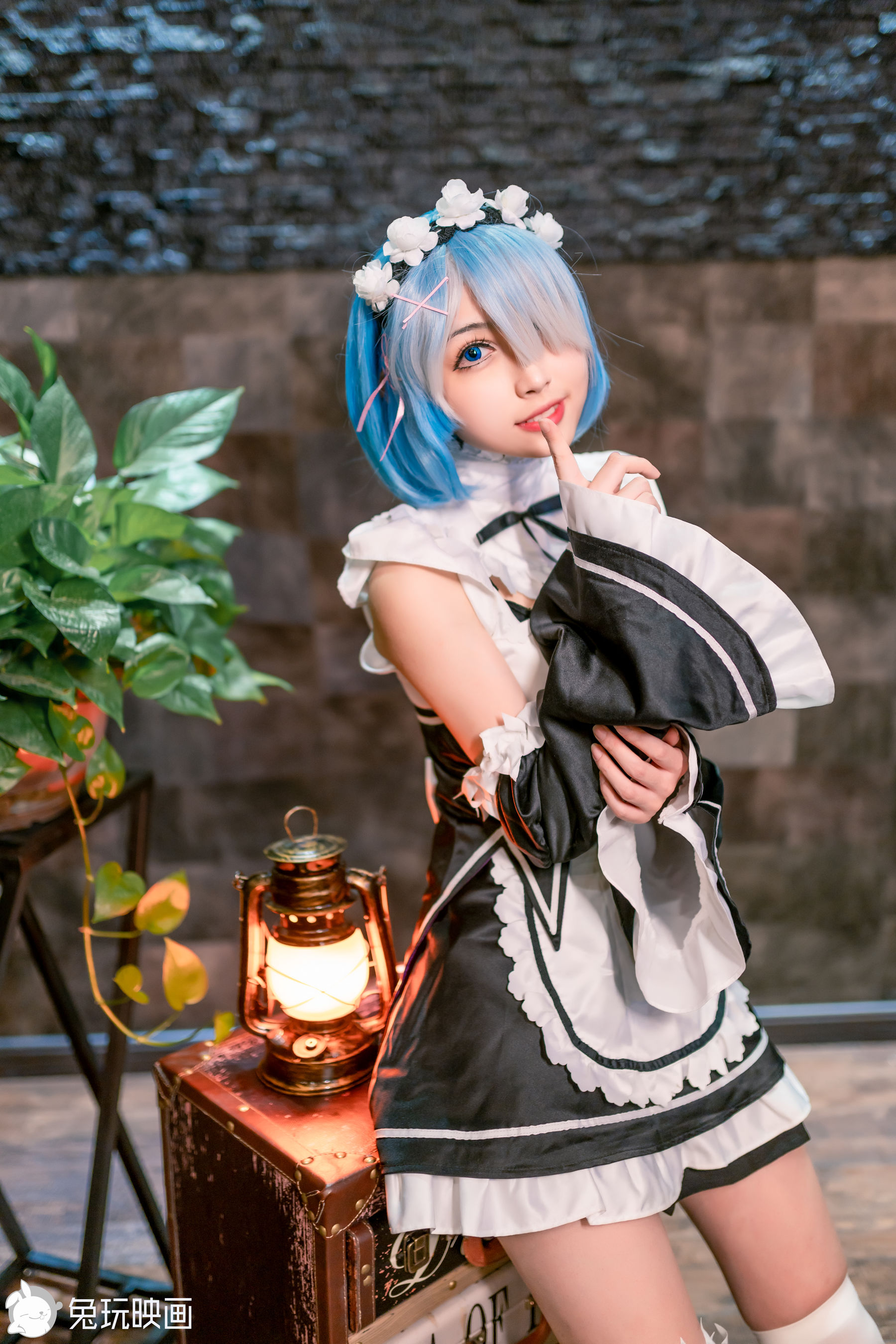 [兔玩映画] - 甜甜的女仆蕾姆_第1张