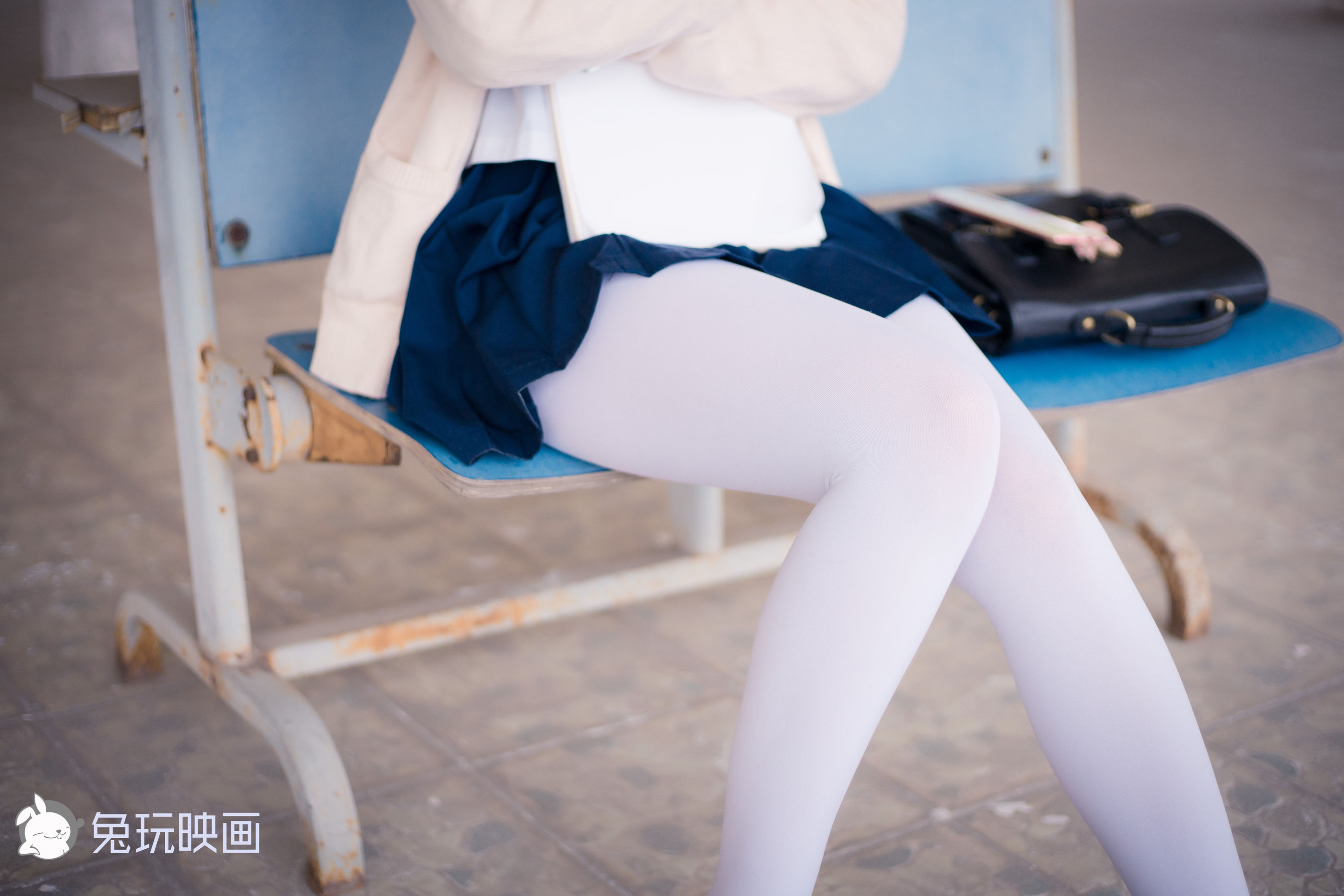 [兔玩映画] - 白丝眼镜娘_第5张