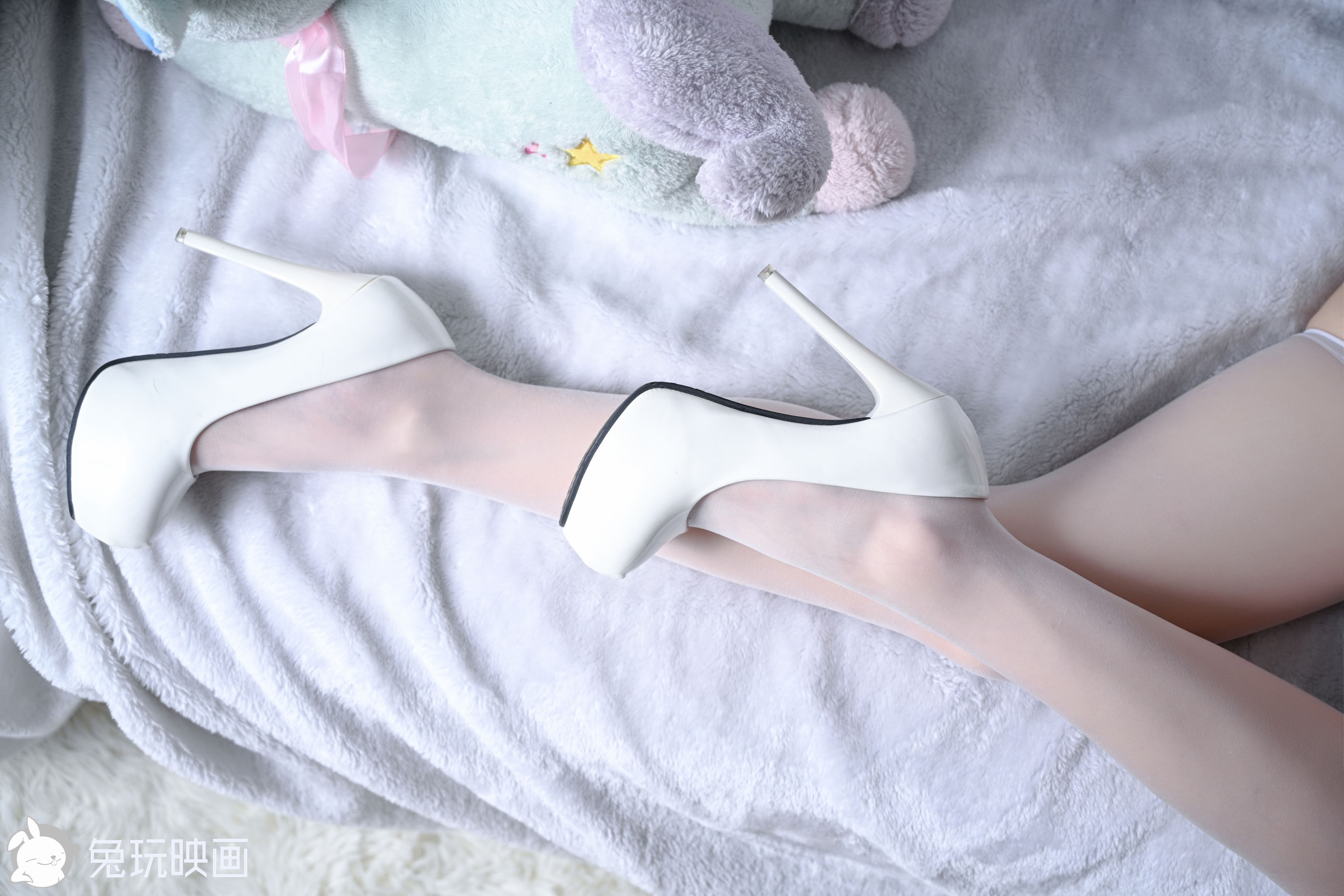 [兔玩映画] - 白丝高跟鞋_第5张