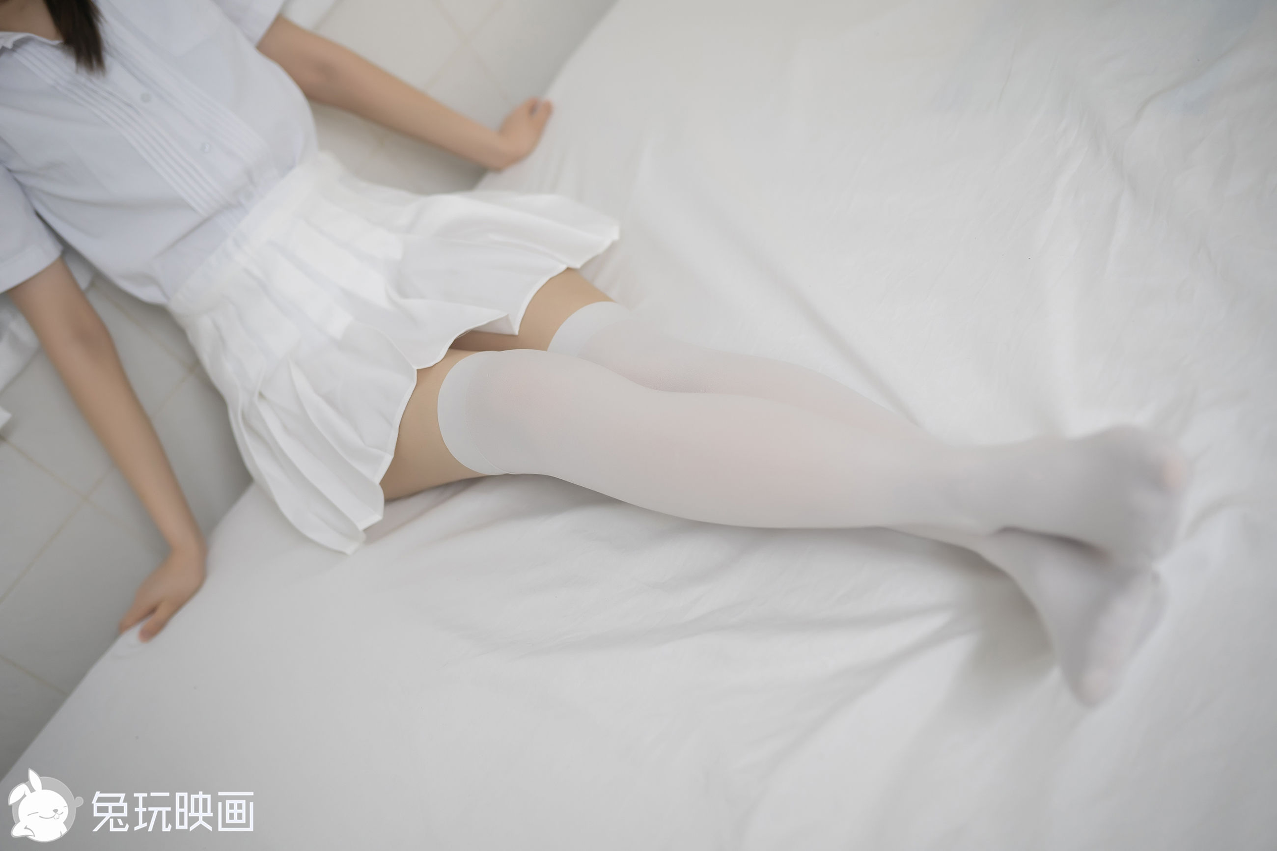 [兔玩映画] - 白裙和白丝_第4张