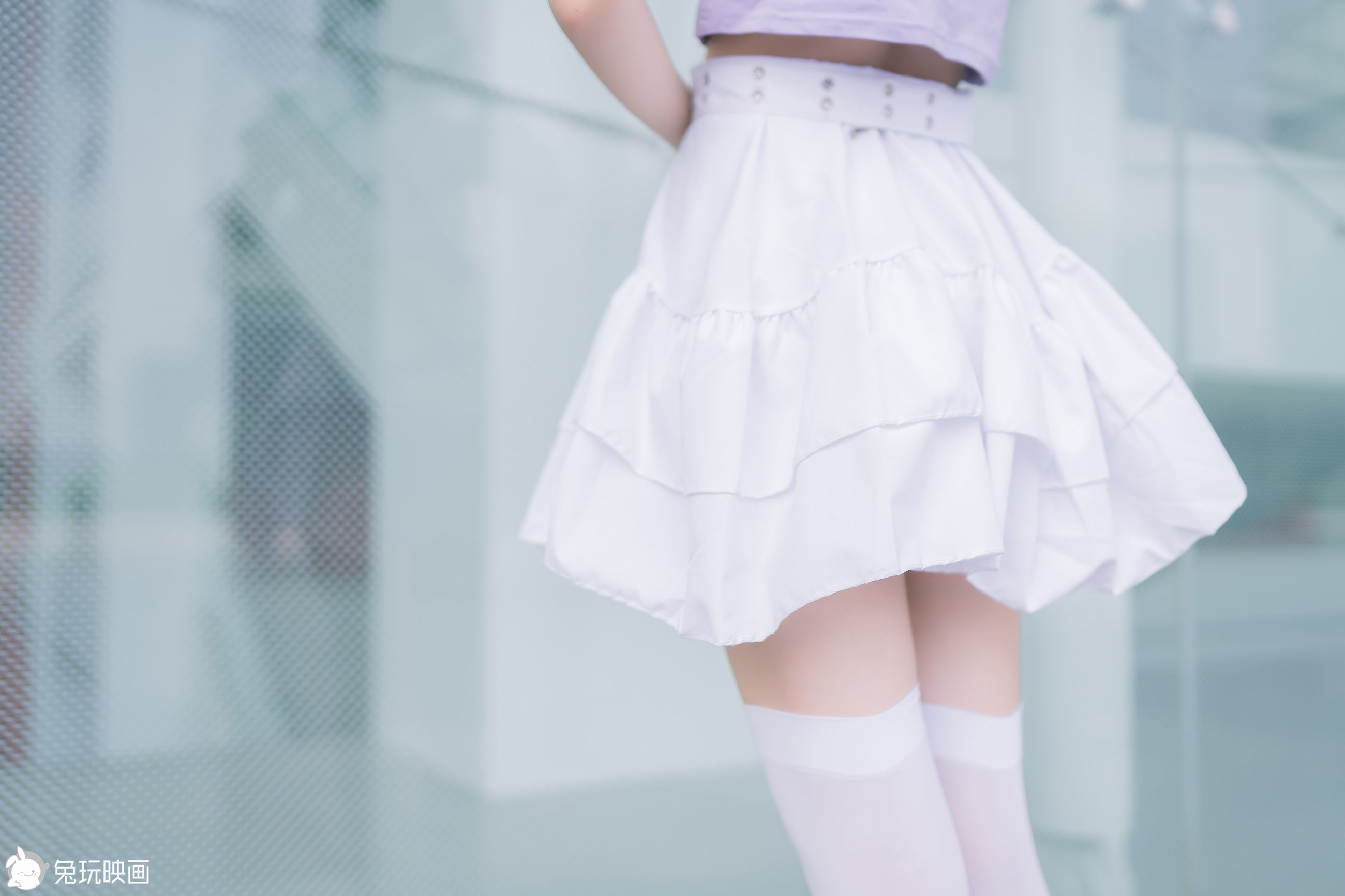 [兔玩映画] - 白裙白丝_第5张
