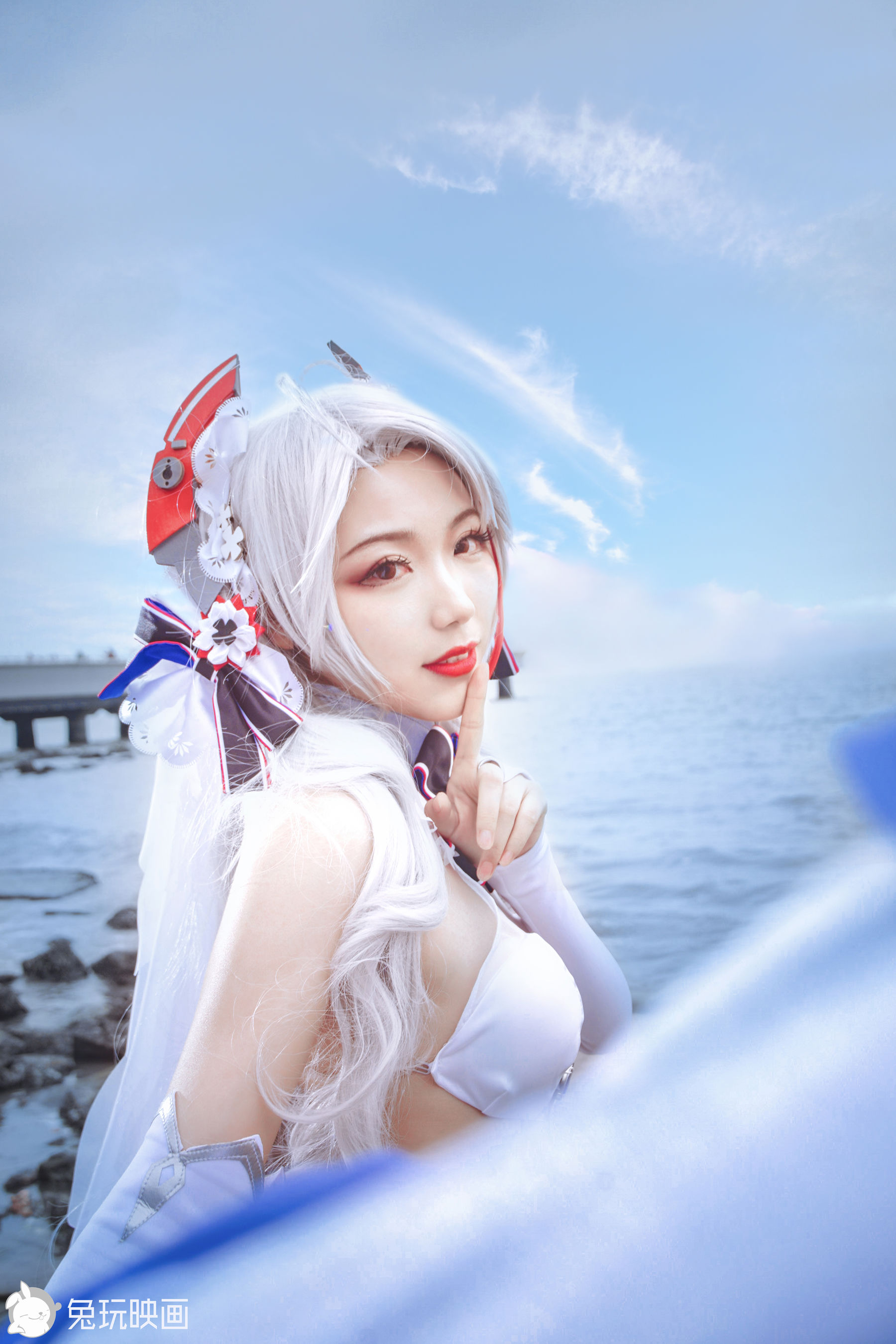 [兔玩映画] - 碧蓝-欧根花嫁_第1张