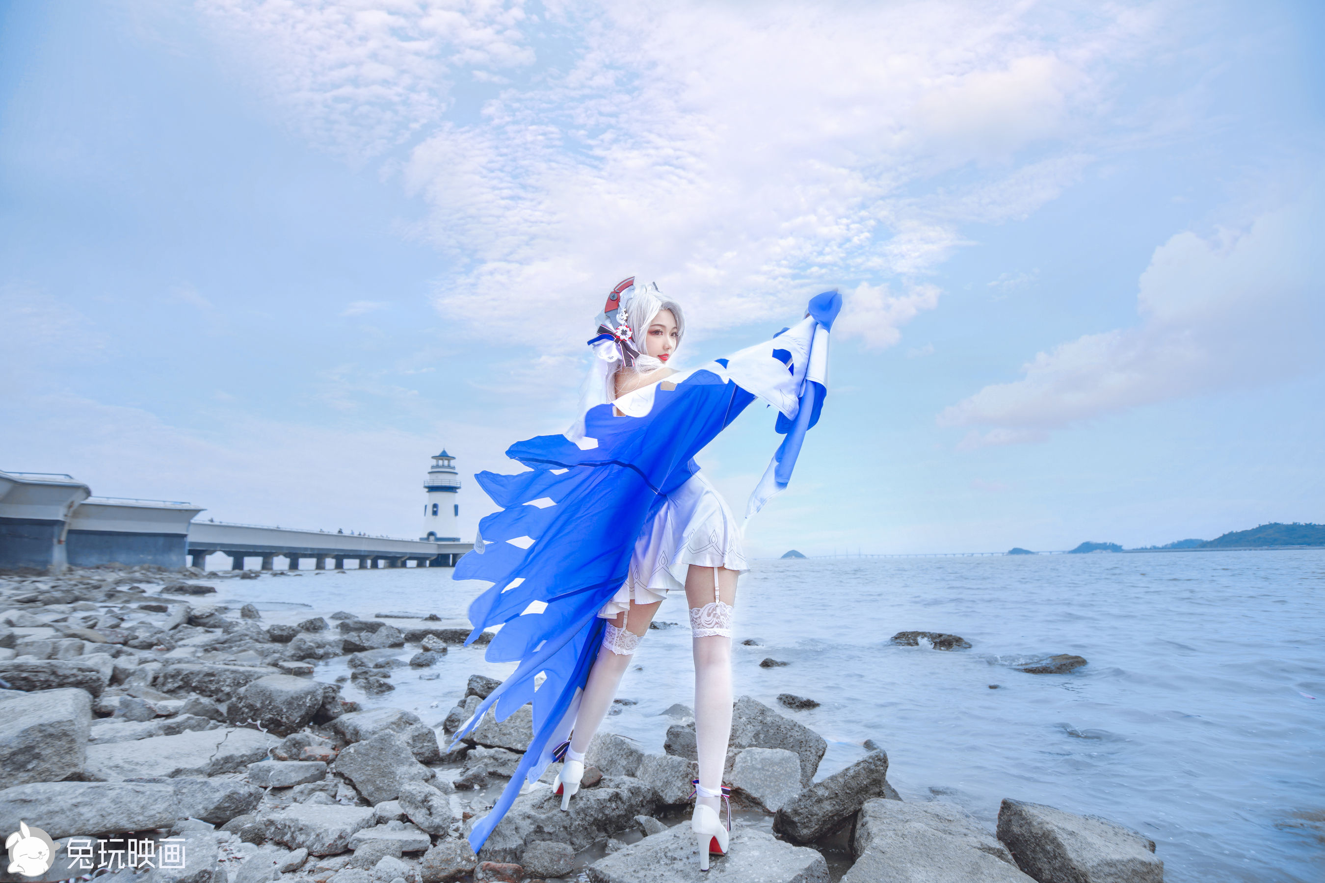 [兔玩映画] - 碧蓝-欧根花嫁_第3张