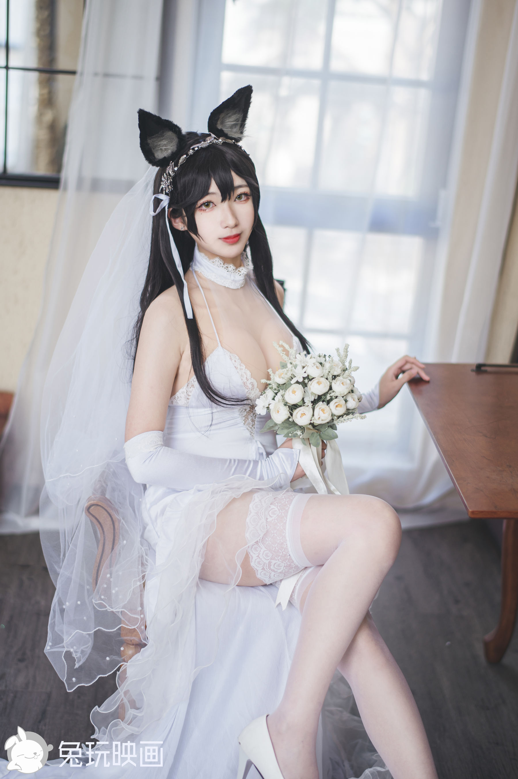 [兔玩映画] - 碧蓝-爱宕婚纱_第1张