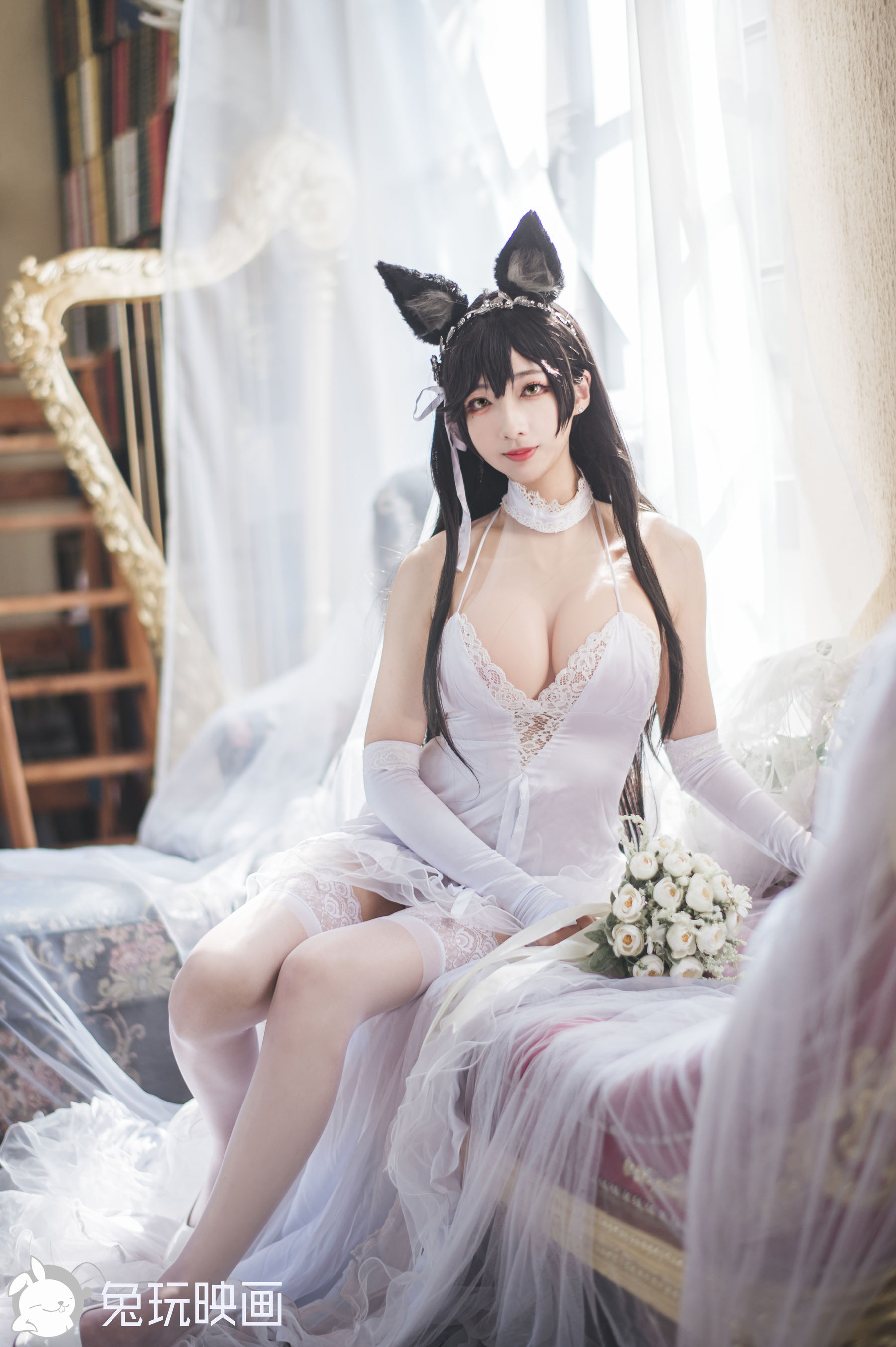 [兔玩映画] - 碧蓝-爱宕婚纱_第2张
