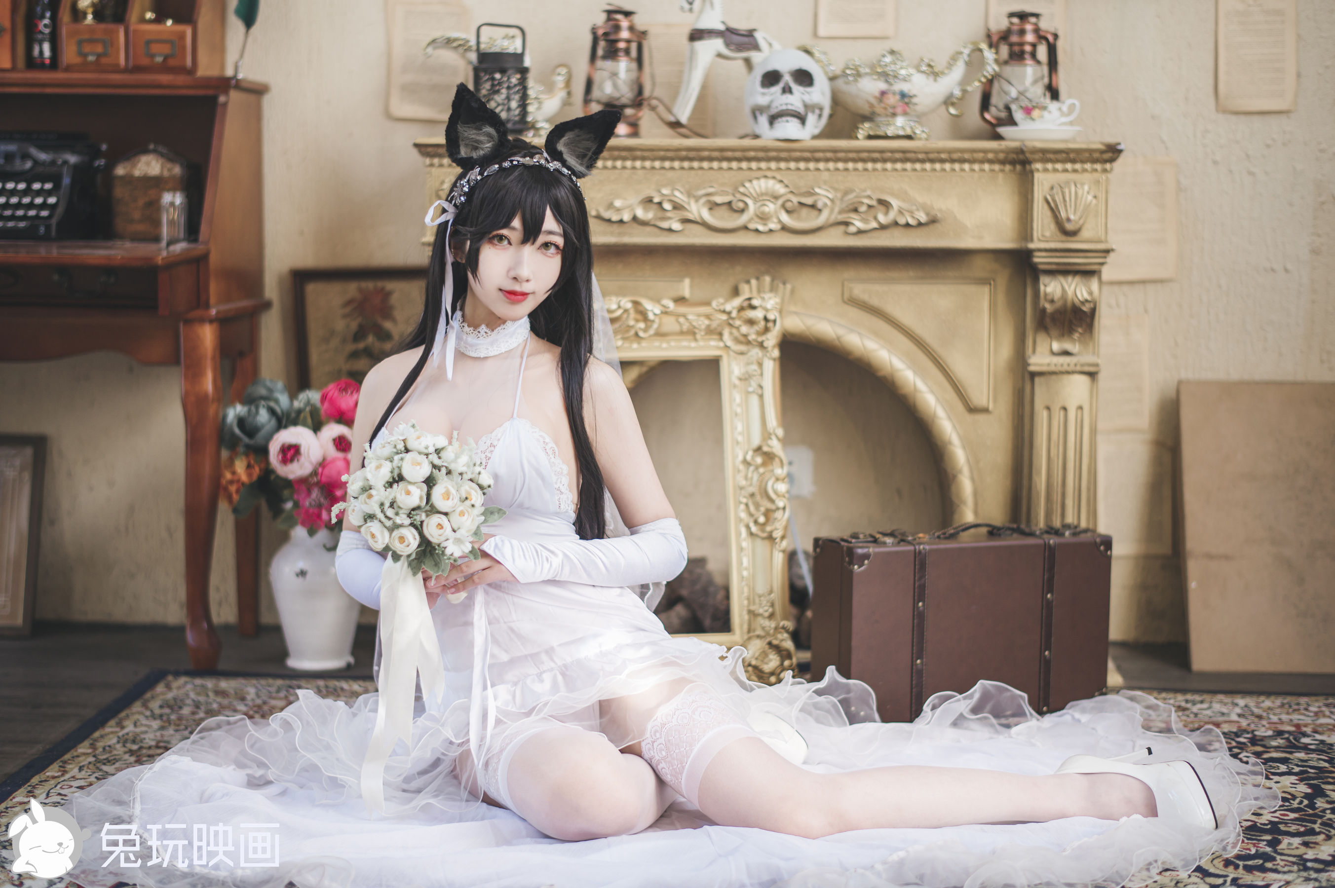 [兔玩映画] - 碧蓝-爱宕婚纱_第4张