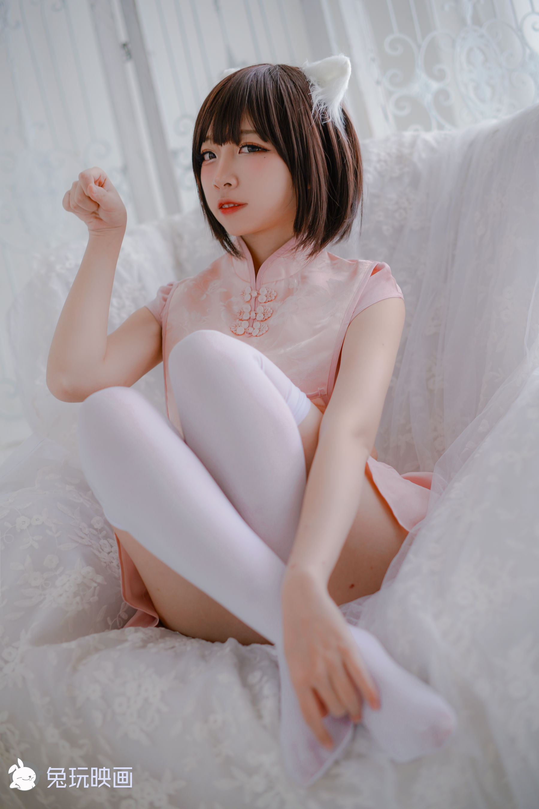 [兔玩映画] - 粉旗袍和黑三本_第5张