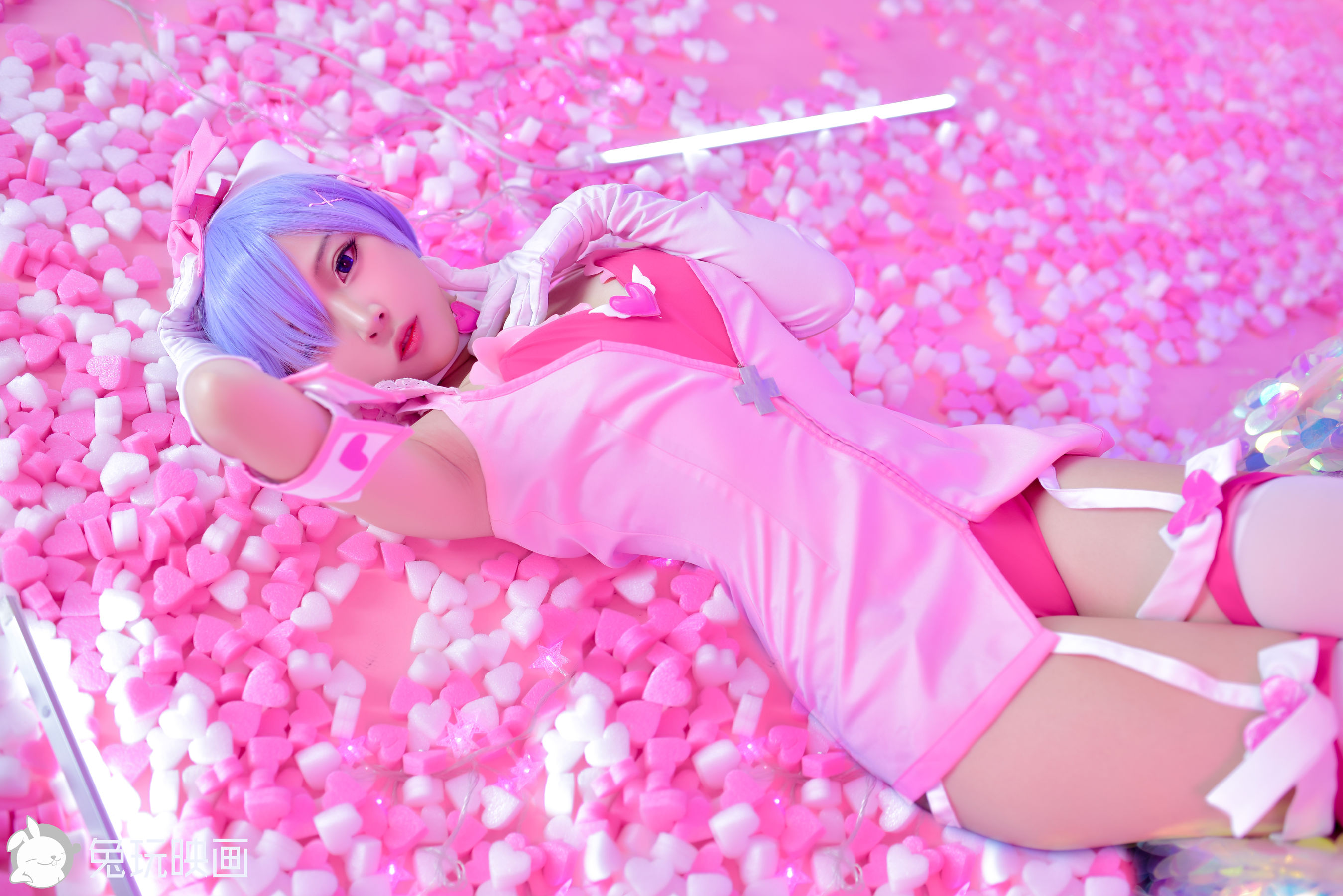 [兔玩映画] - 粉粉哒蕾姆护士_第3张