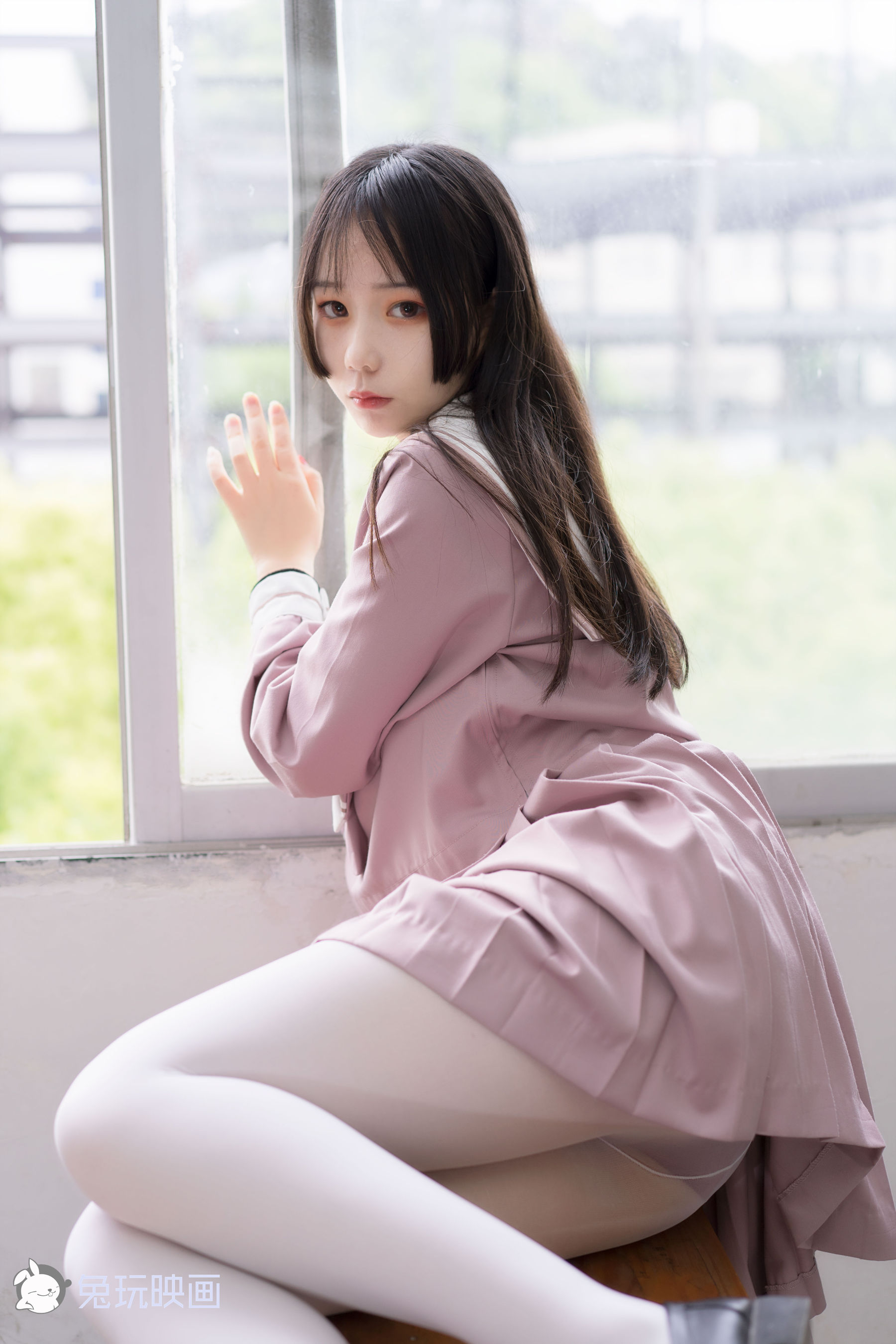 [兔玩映画] - 粉色JK小姐姐_第4张