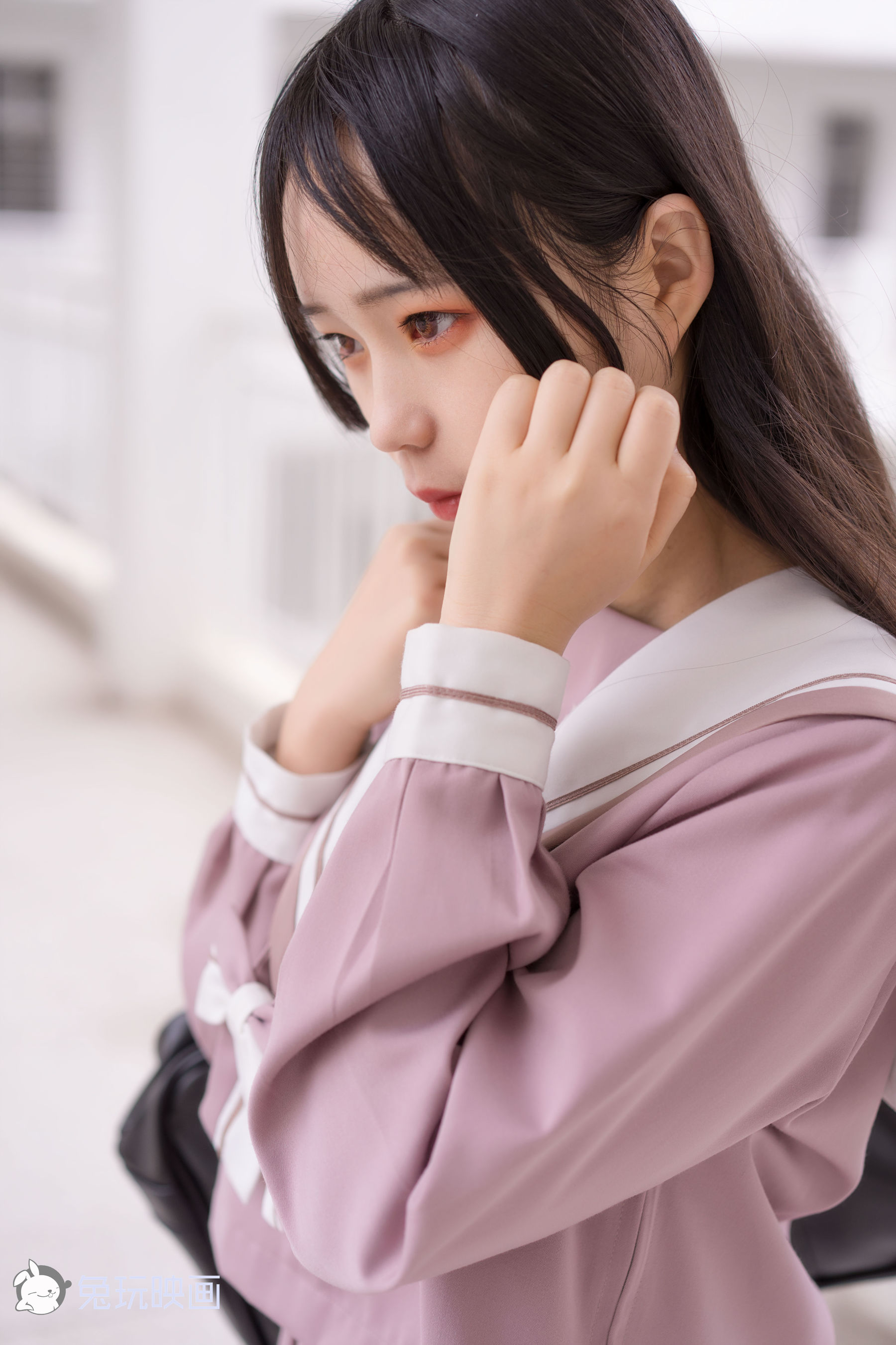 [兔玩映画] - 粉色JK小姐姐_第5张