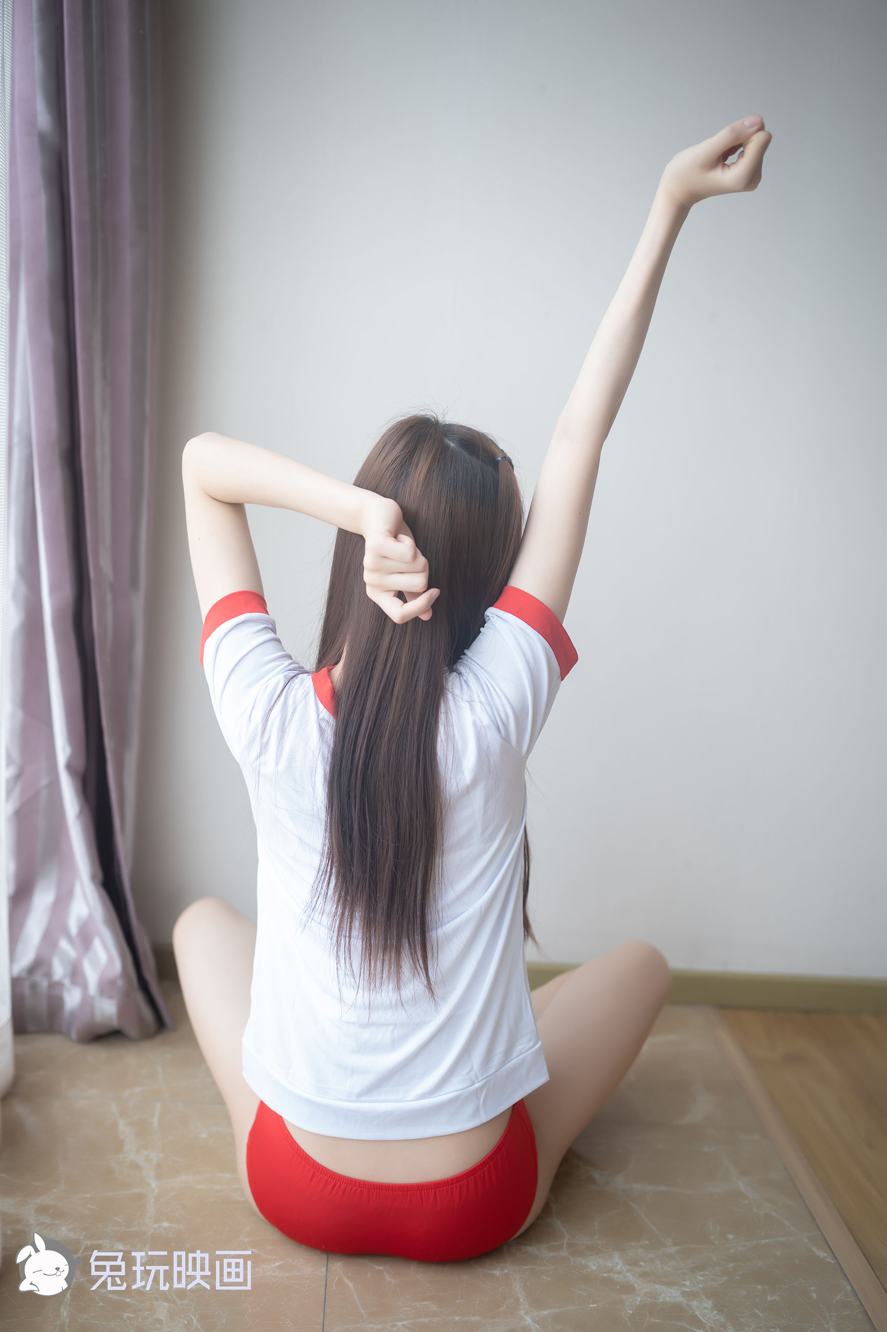 [兔玩映画] - 红色体操服_第1张