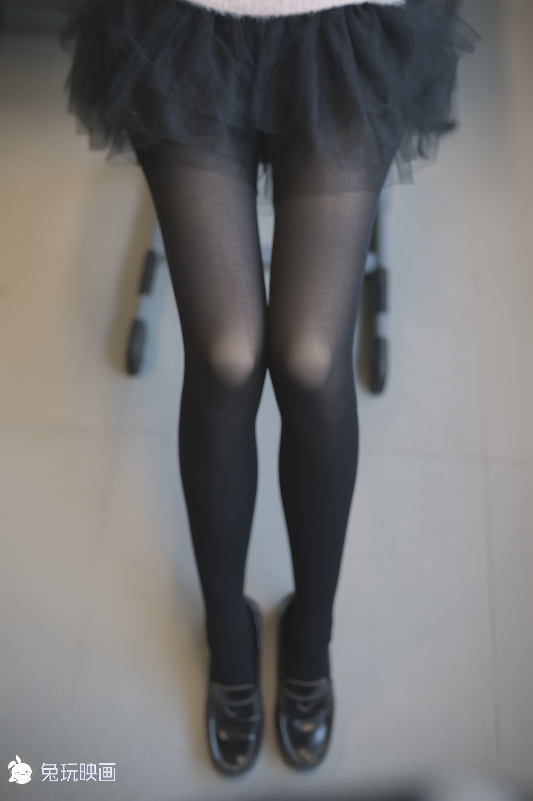 [兔玩映画] - 纯黑纱裙_第2张